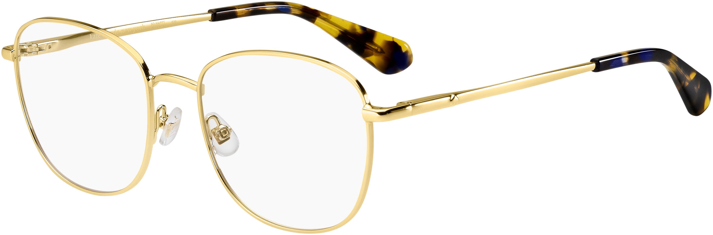 Kate Spade Makensie Oval Modified Eyeglasses 0086-0086  Dark Havana (00 Demo Lens)