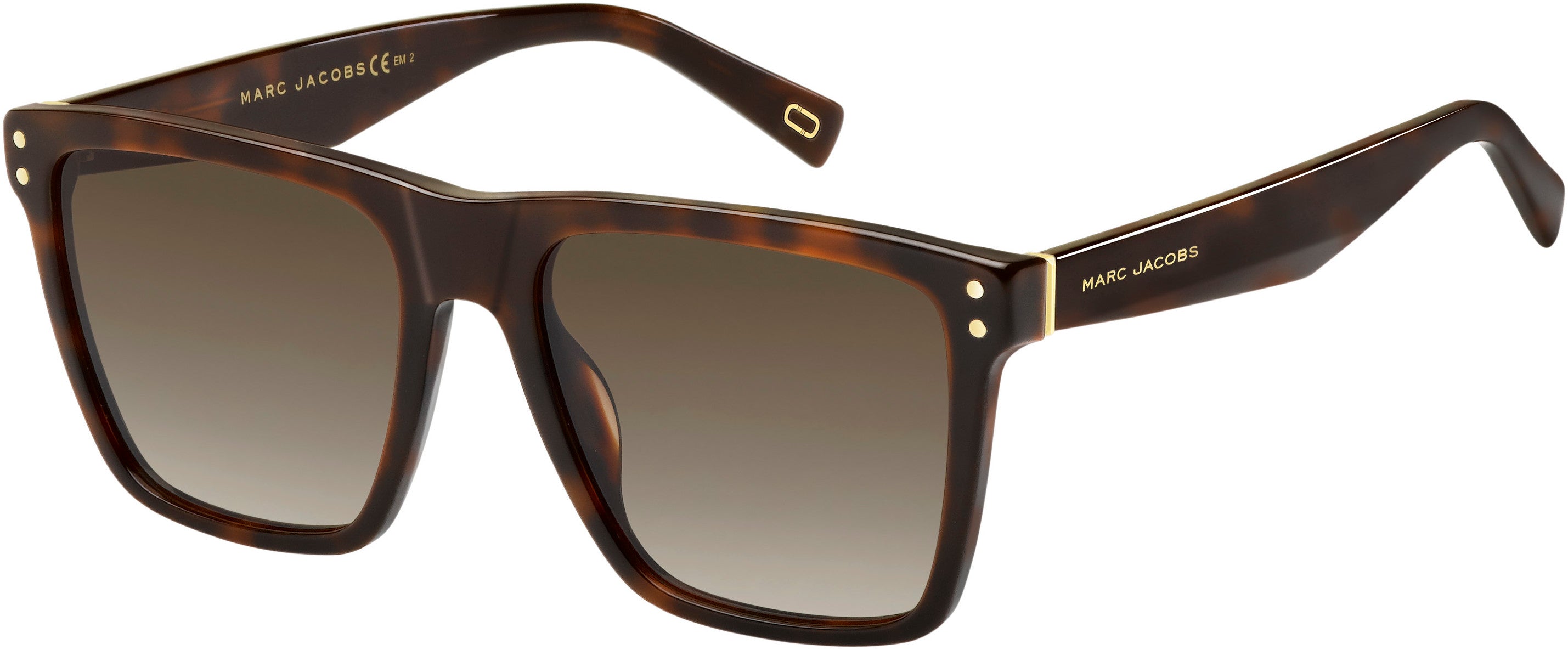 Marc Jacobs Marc 119/S Square Sunglasses 0ZY1-0ZY1  Havana Medium (HA Brown Gradient)