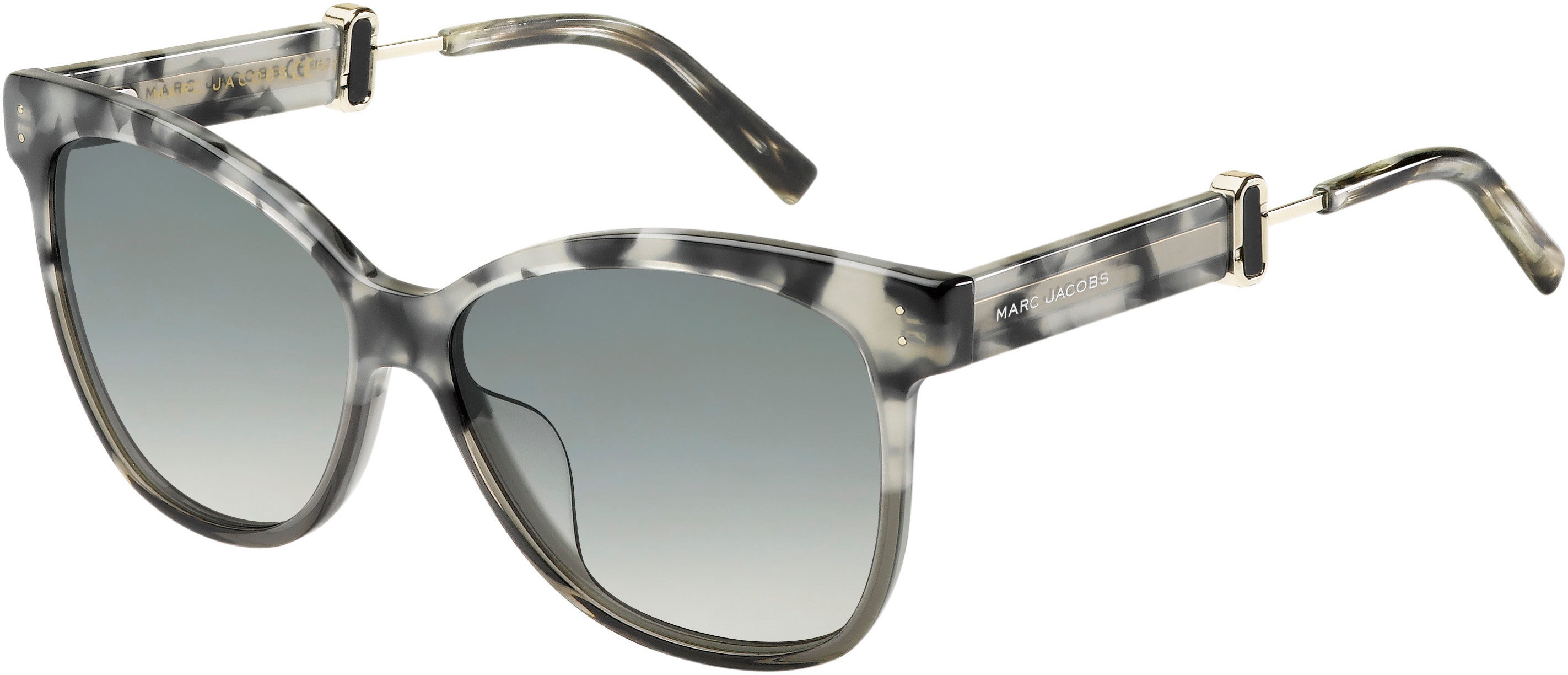 Marc Jacobs Marc 130/S Cat Eye/butterfly Sunglasses 0P30-0P30  Gray Havana (VK Gray Gradient)