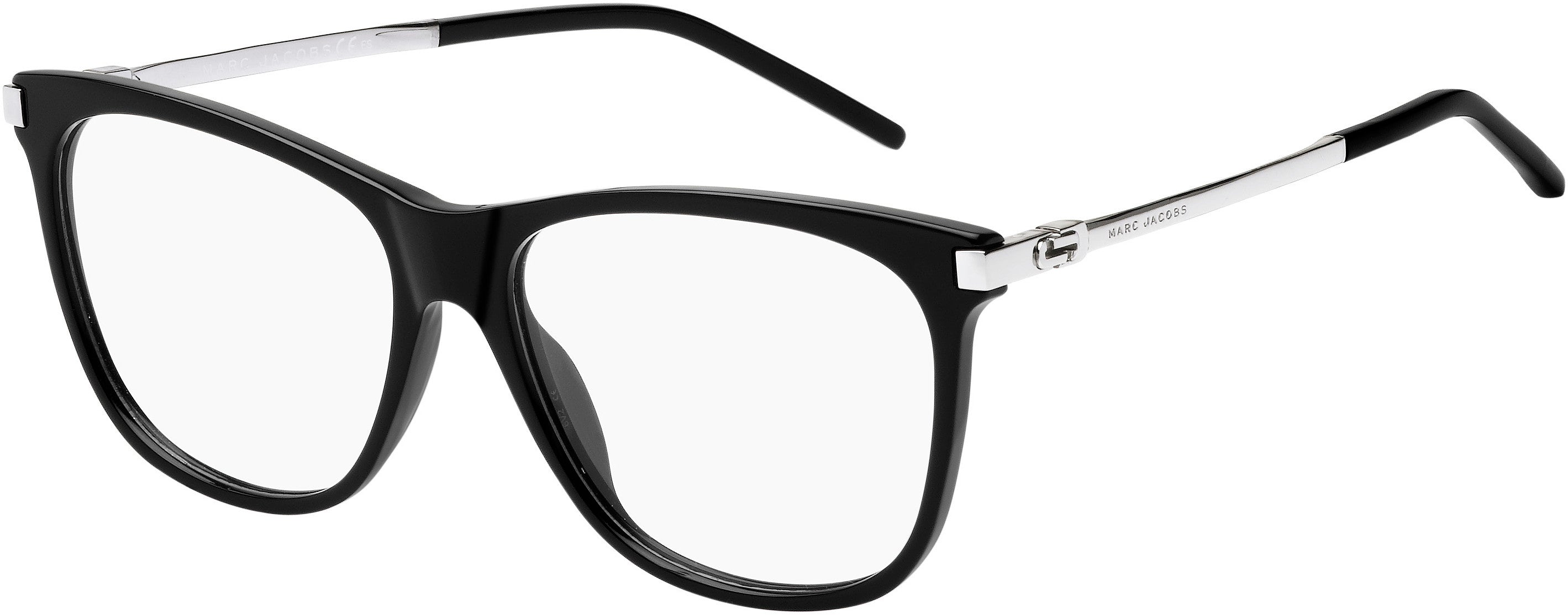 Marc Jacobs Marc 144 Square Eyeglasses 0CSA-0CSA  Black Palladium (00 Demo Lens)