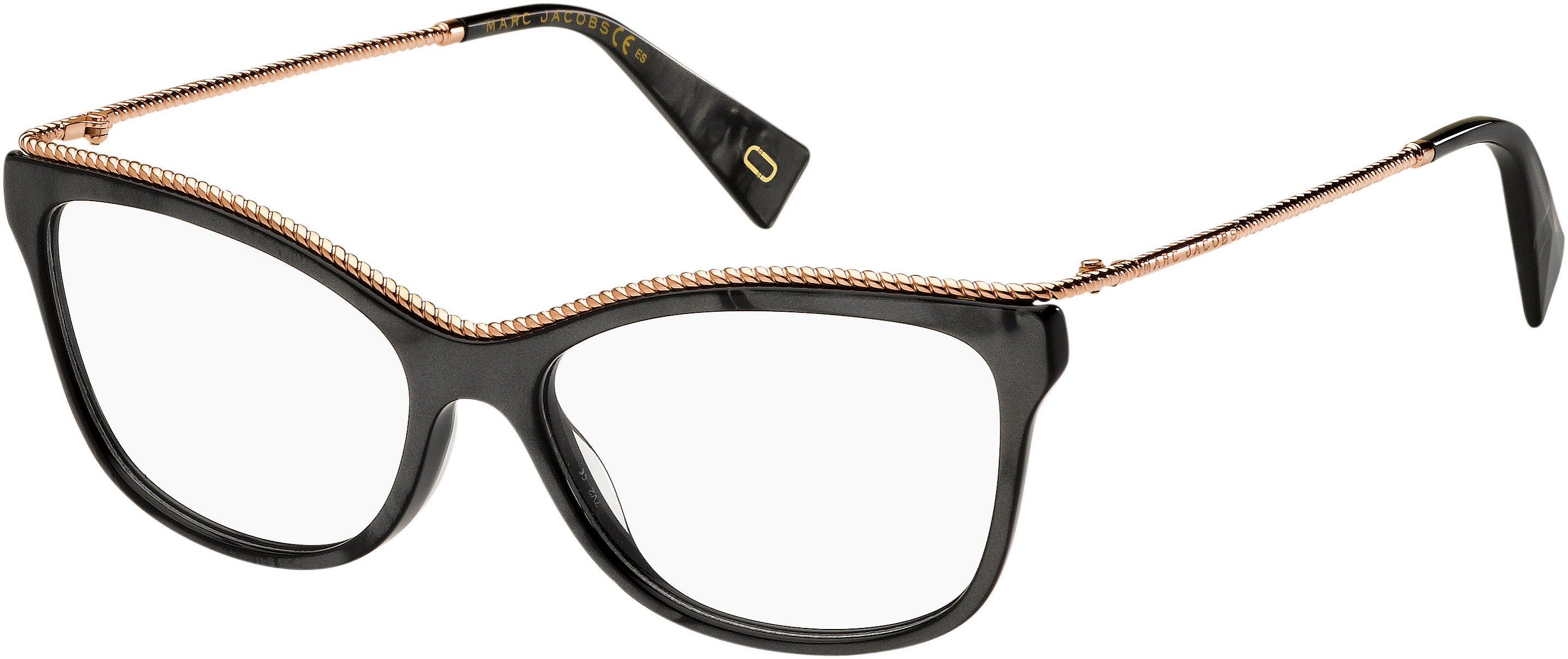 Marc Jacobs Marc 167 Cat Eye/butterfly Eyeglasses 0C8W-0C8W  Gray Mother Of Pearl (00 Demo Lens)