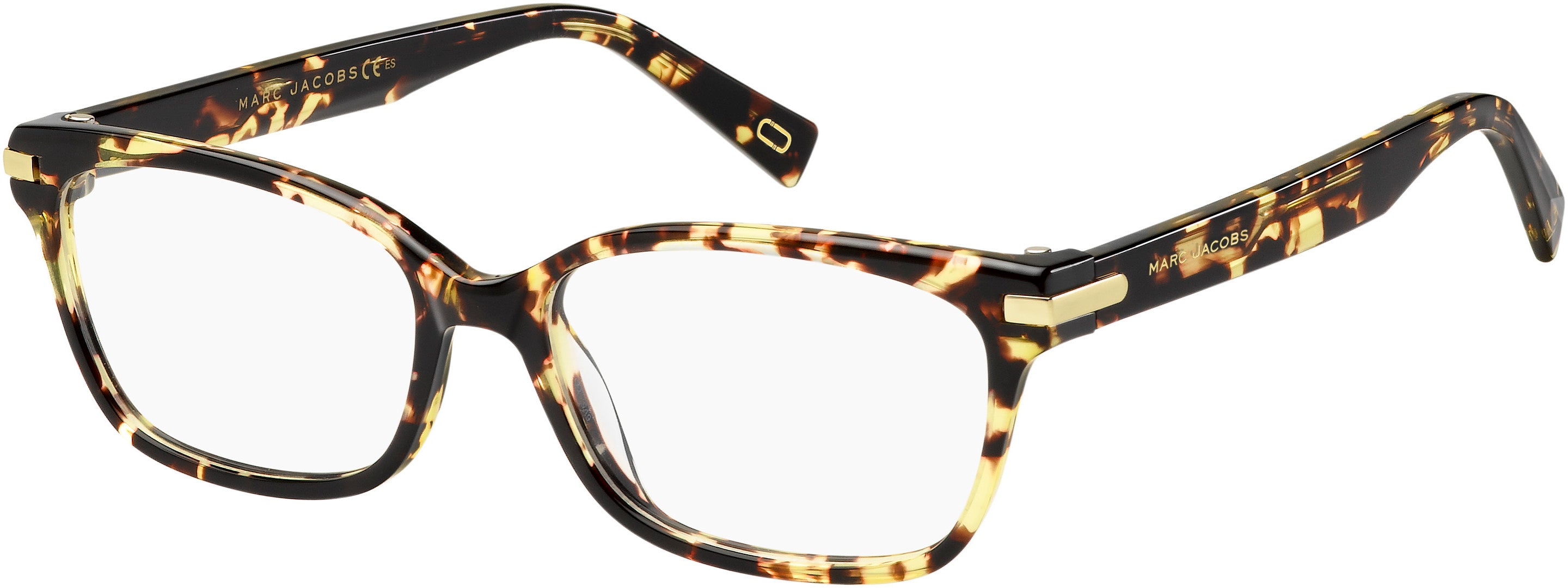 Marc Jacobs Marc 190 Rectangular Eyeglasses 0LWP-0LWP  Crystal Havana (00 Demo Lens)