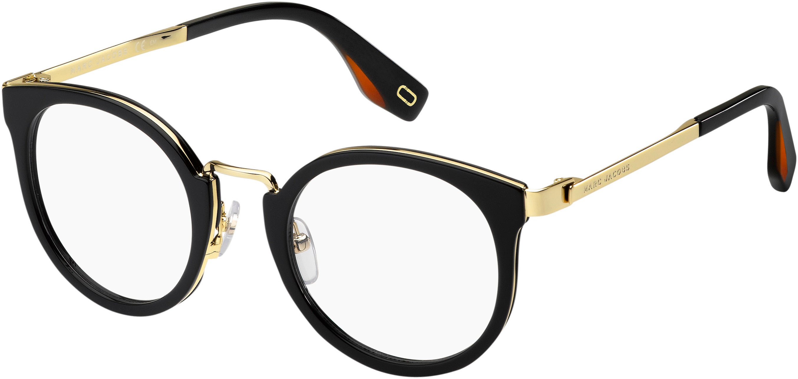 Marc Jacobs Marc 269 Tea Cup Eyeglasses 0807-0807  Black (00 Demo Lens)