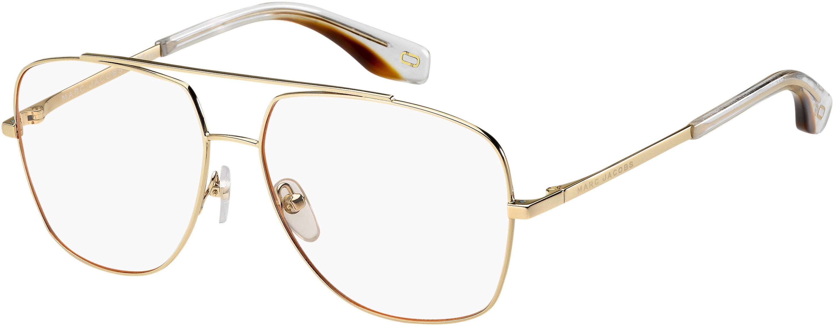 Marc Jacobs Marc 271 Square Eyeglasses 0J5G-0J5G  Gold (00 Demo Lens)