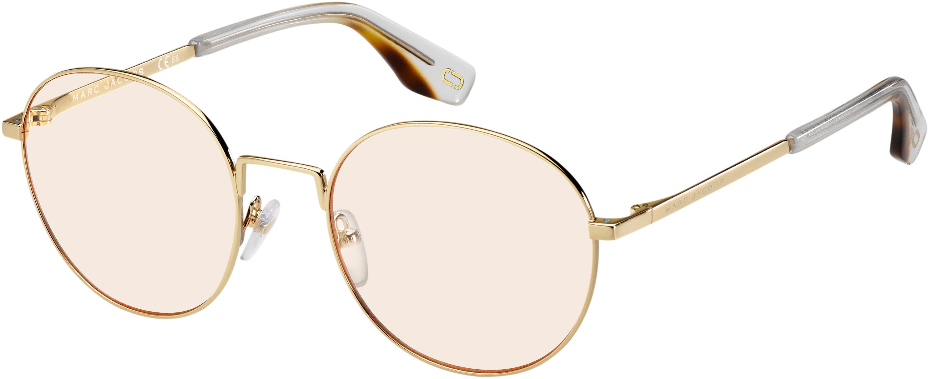 Marc Jacobs Marc 272 Oval Modified Eyeglasses 0J5G-0J5G  Gold (00 Demo Lens)