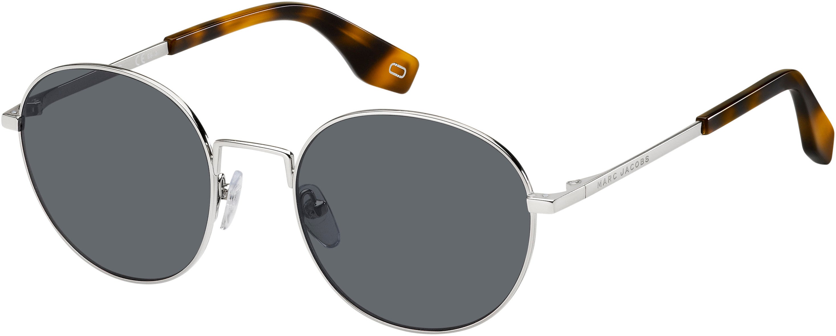Marc Jacobs Marc 272/S Oval Modified Sunglasses 0KB7-0KB7  Gray (IR Gray)