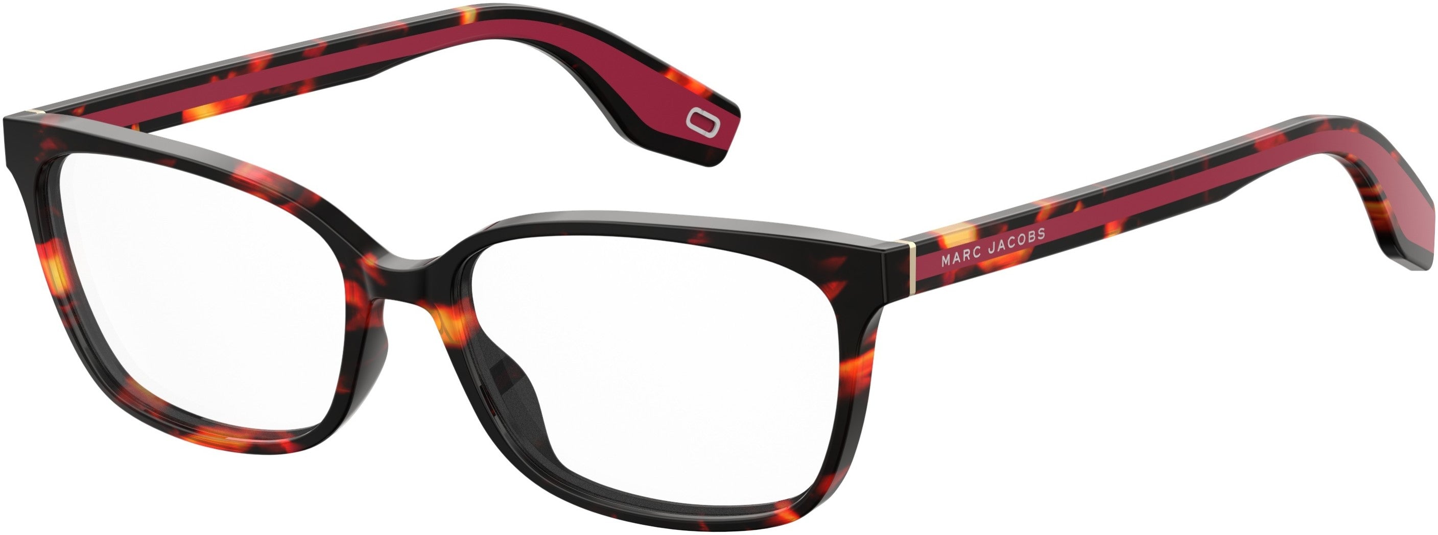 Marc Jacobs Marc 282 Rectangular Eyeglasses 0HT8-0HT8  Pink Havana (00 Demo Lens)