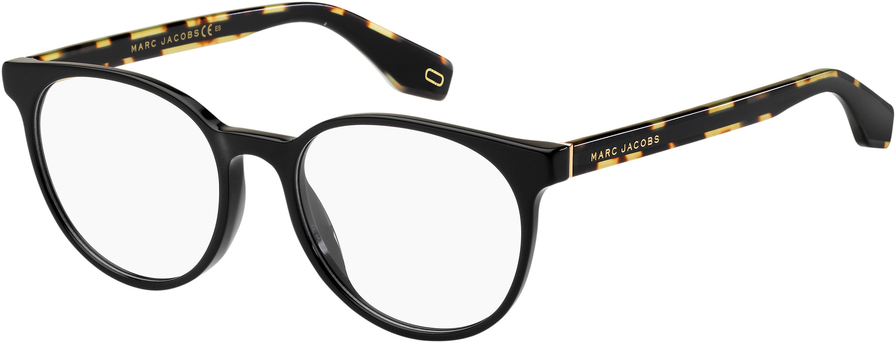 Marc Jacobs Marc 283 Tea Cup Eyeglasses 0807-0807  Black (00 Demo Lens)