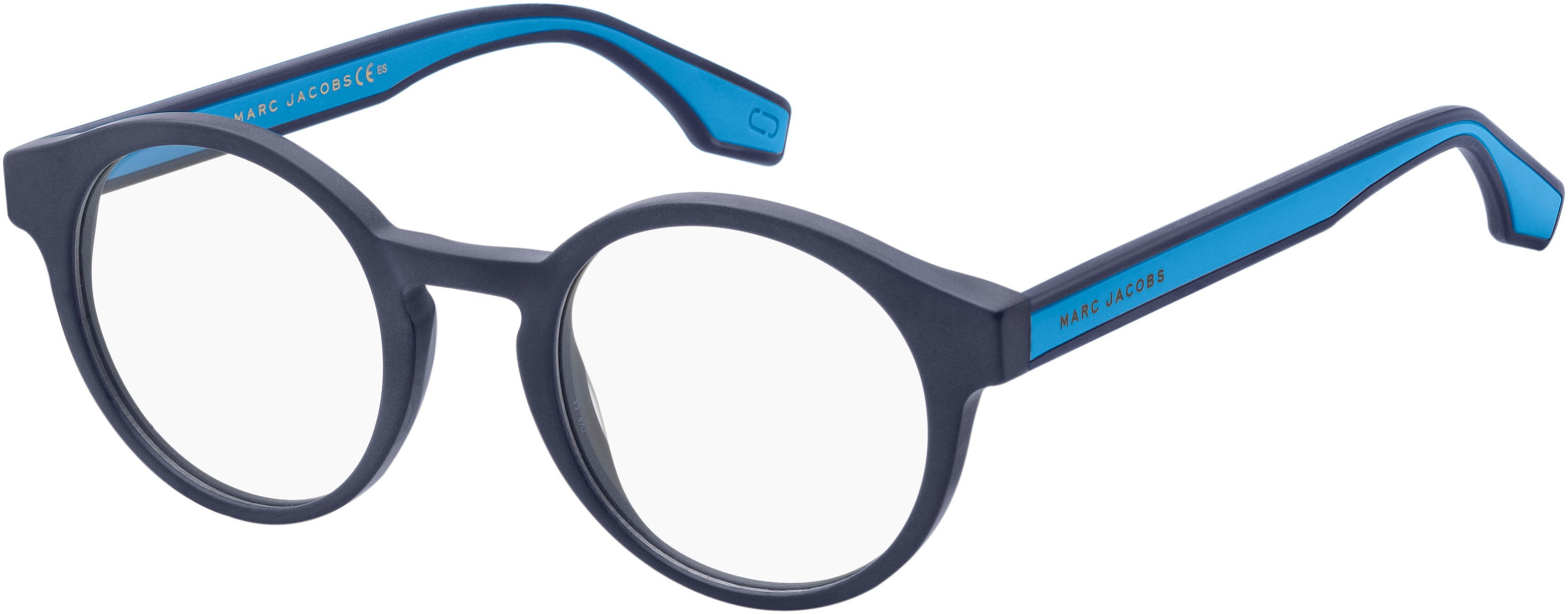 Marc Jacobs Marc 292 Tea Cup Eyeglasses 0FLL-0FLL  Matte Blue (00 Demo Lens)