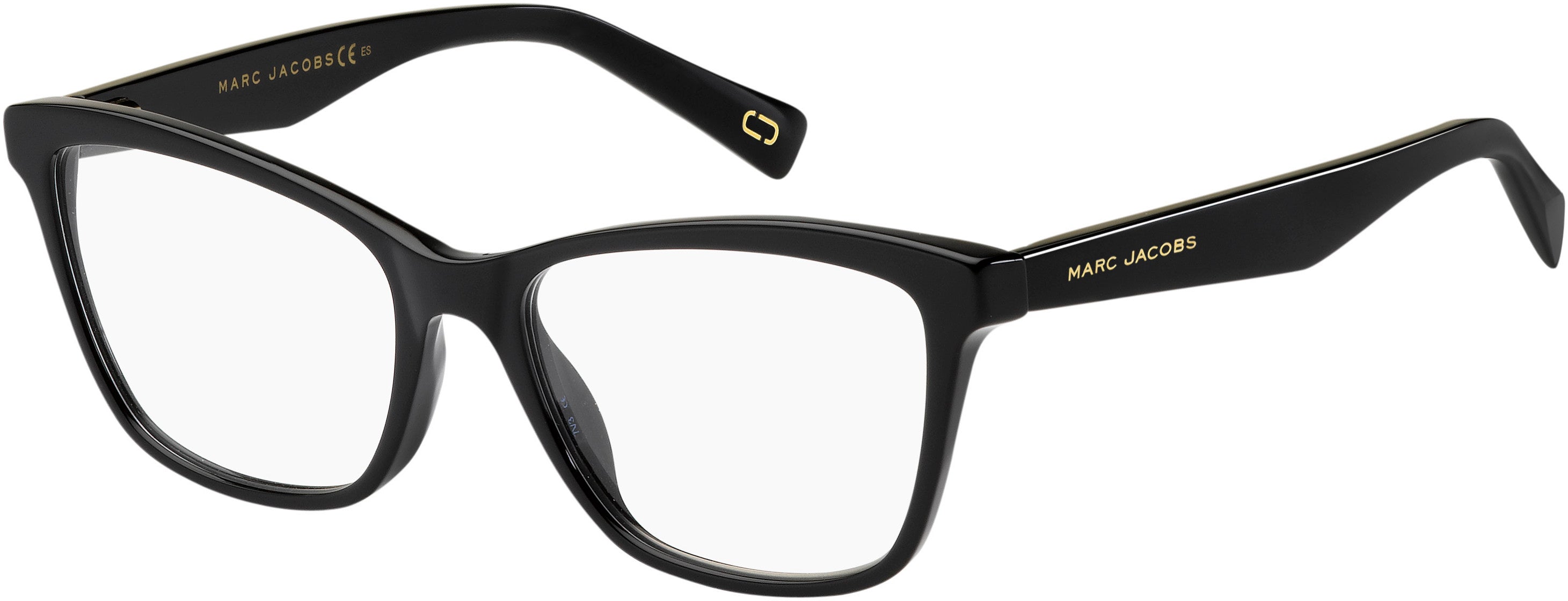 Marc Jacobs Marc 311 Cat Eye/butterfly Eyeglasses 0807-0807  Black (00 Demo Lens)