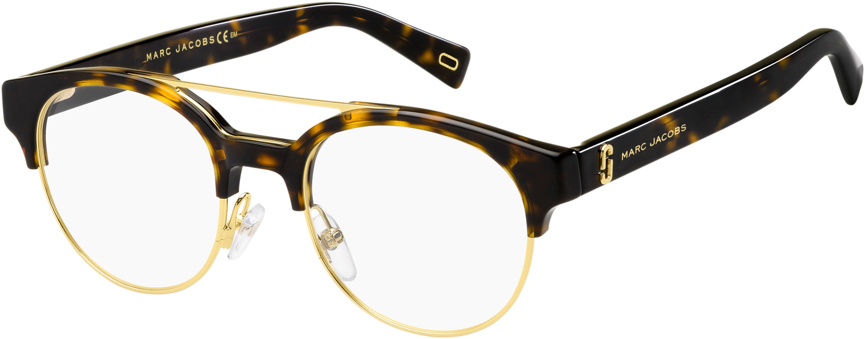 Marc Jacobs Marc 316 Tea Cup Eyeglasses 0086-0086  Dark Havana (00 Demo Lens)