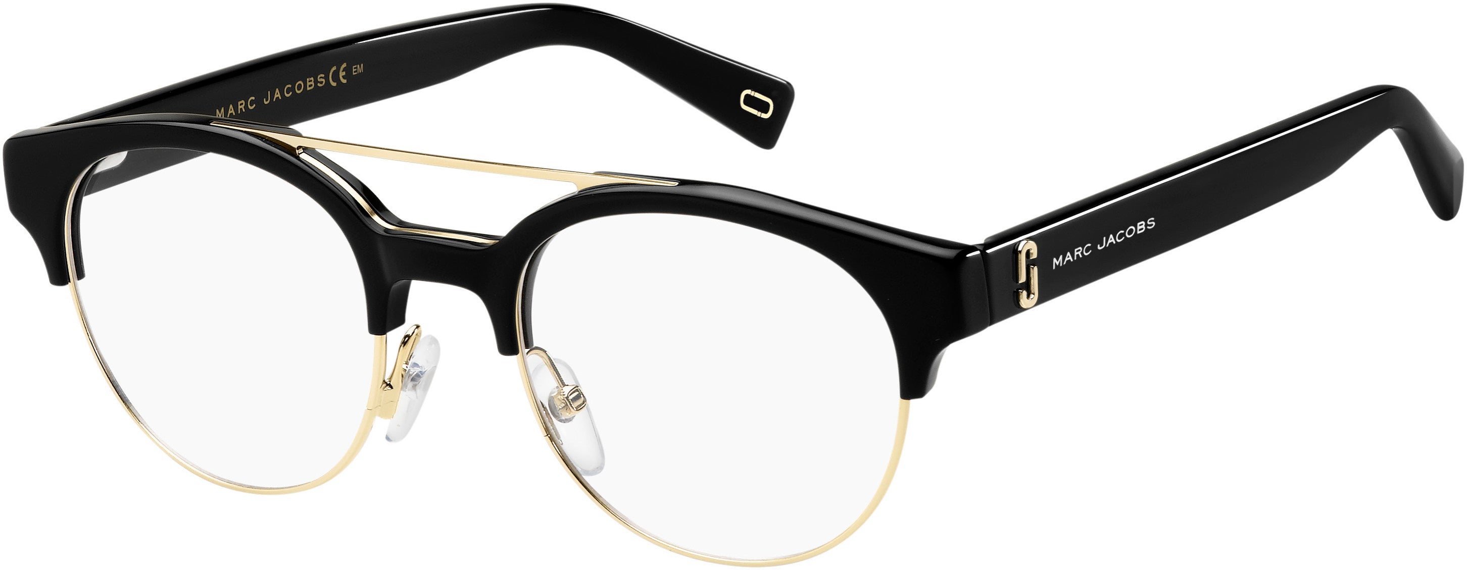 Marc Jacobs Marc 316 Tea Cup Eyeglasses 0807-0807  Black (00 Demo Lens)