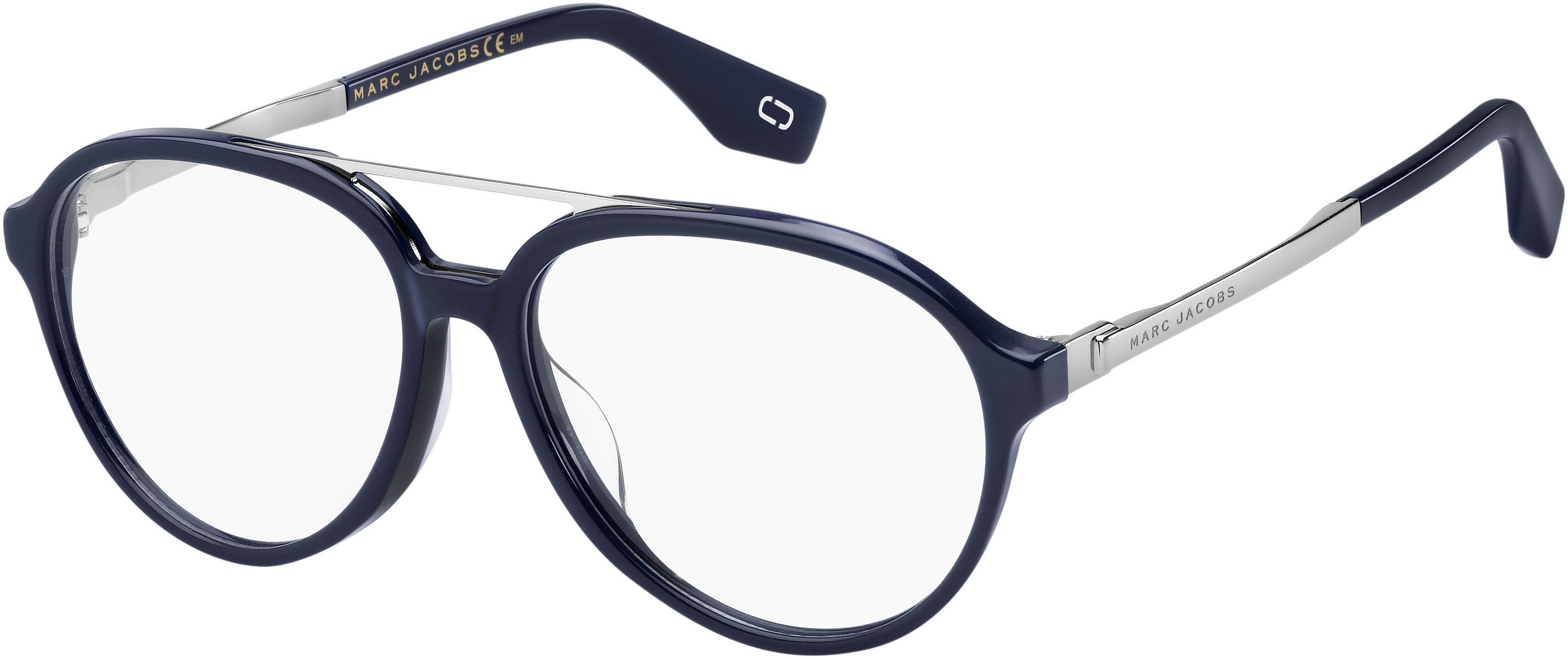 Marc Jacobs Marc 319/G Aviator Eyeglasses 0PJP-0PJP  Blue (00 Demo Lens)