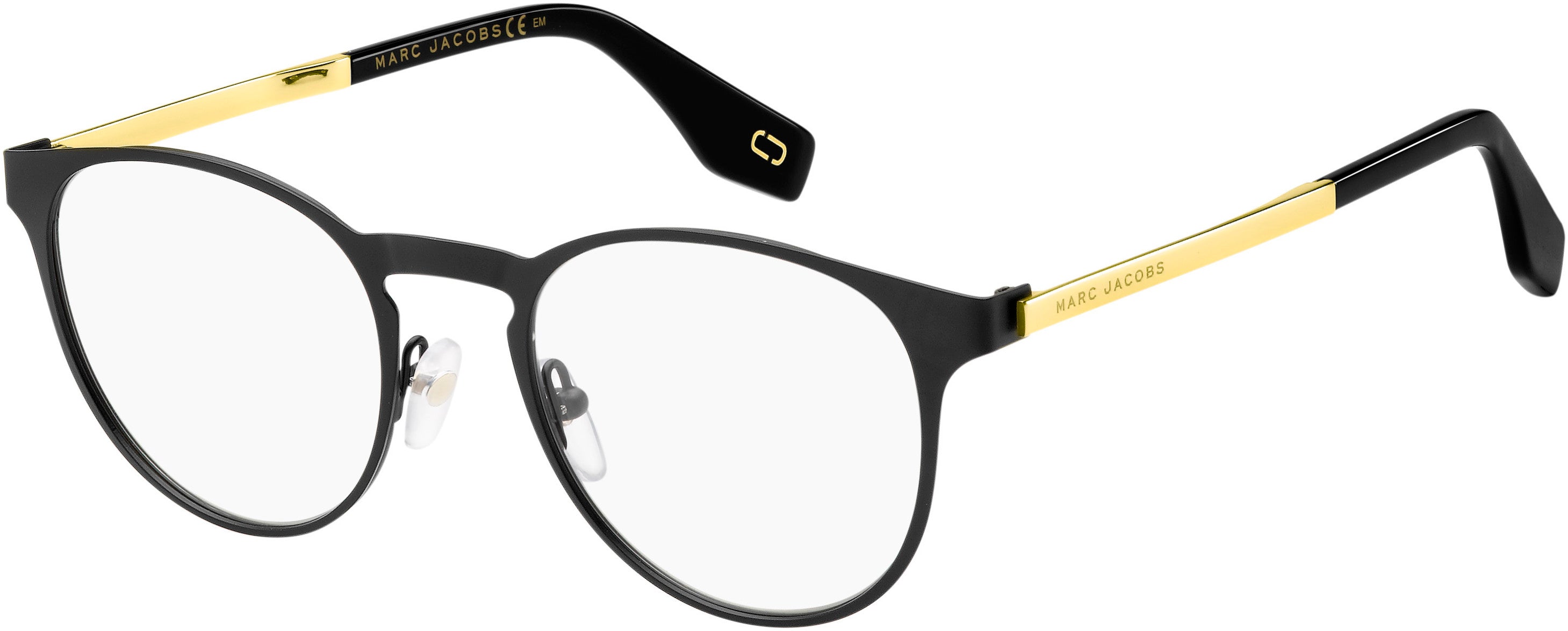 Marc Jacobs Marc 320 Tea Cup Eyeglasses 0003-0003  Matte Black (00 Demo Lens)