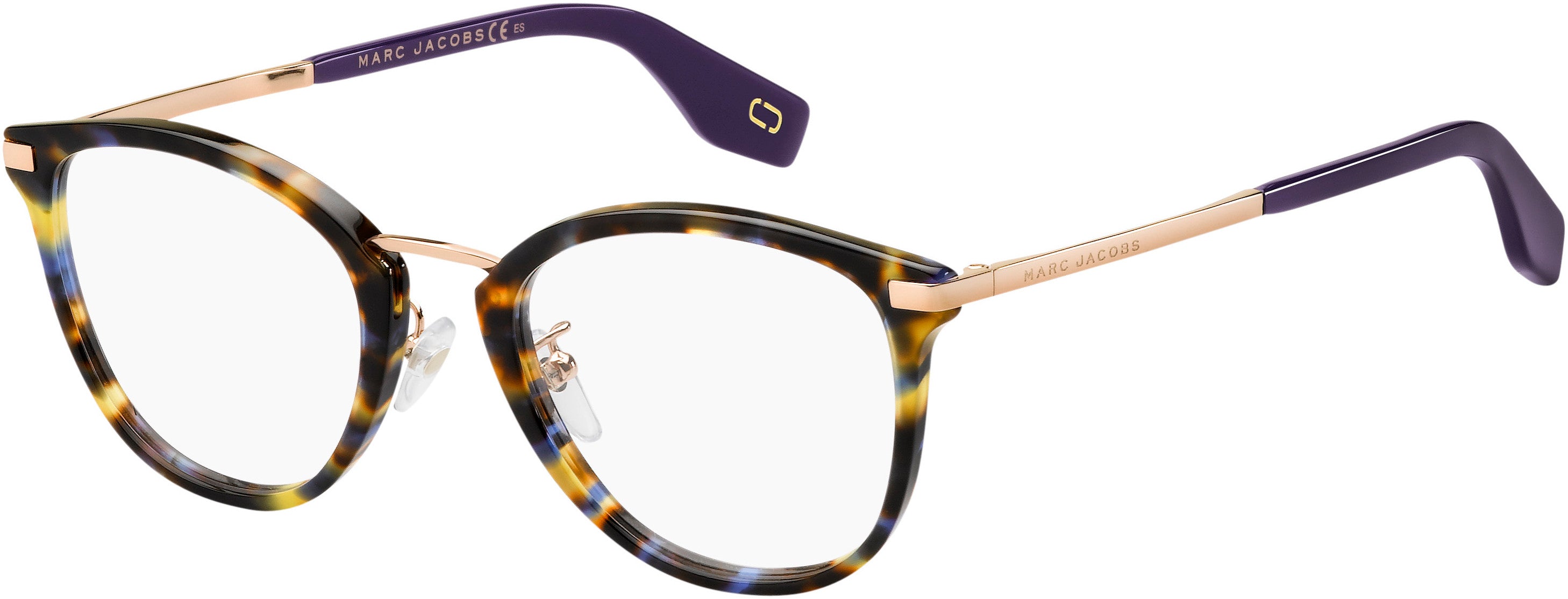 Marc Jacobs Marc 331/F Cat Eye/butterfly Eyeglasses 0AY0-0AY0  Havana Avio (00 Demo Lens)