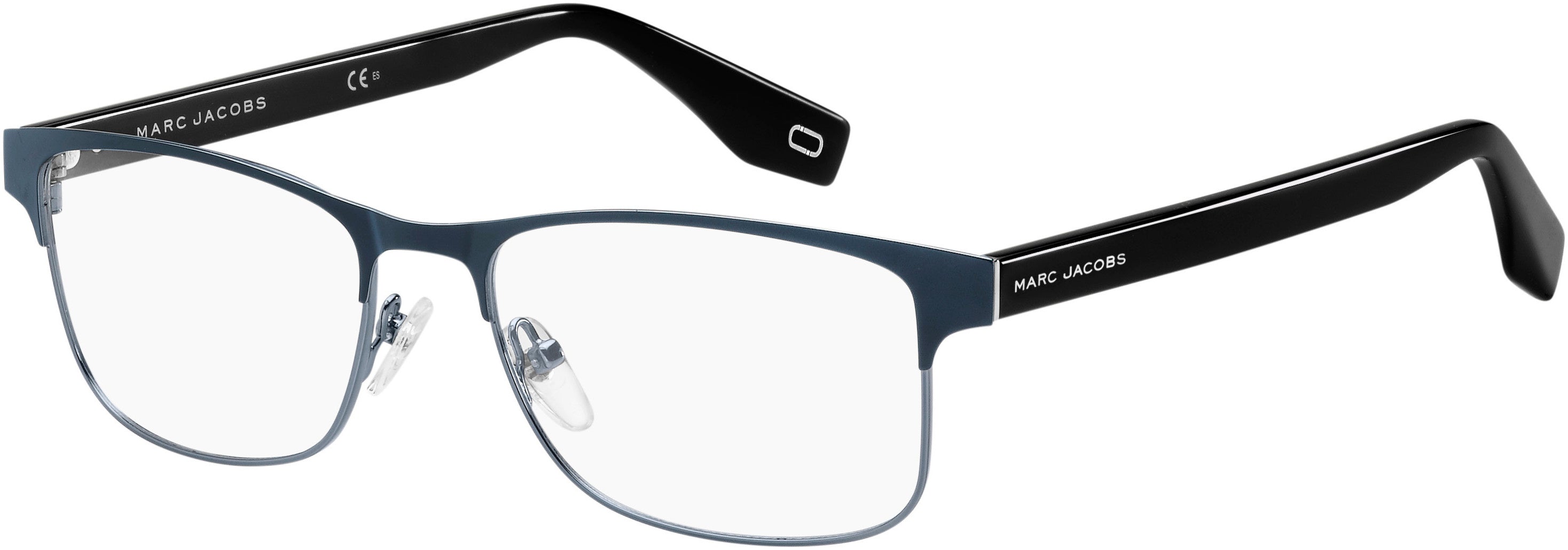 Marc Jacobs Marc 343 Rectangular Eyeglasses 0PJP-0PJP  Blue (00 Demo Lens)