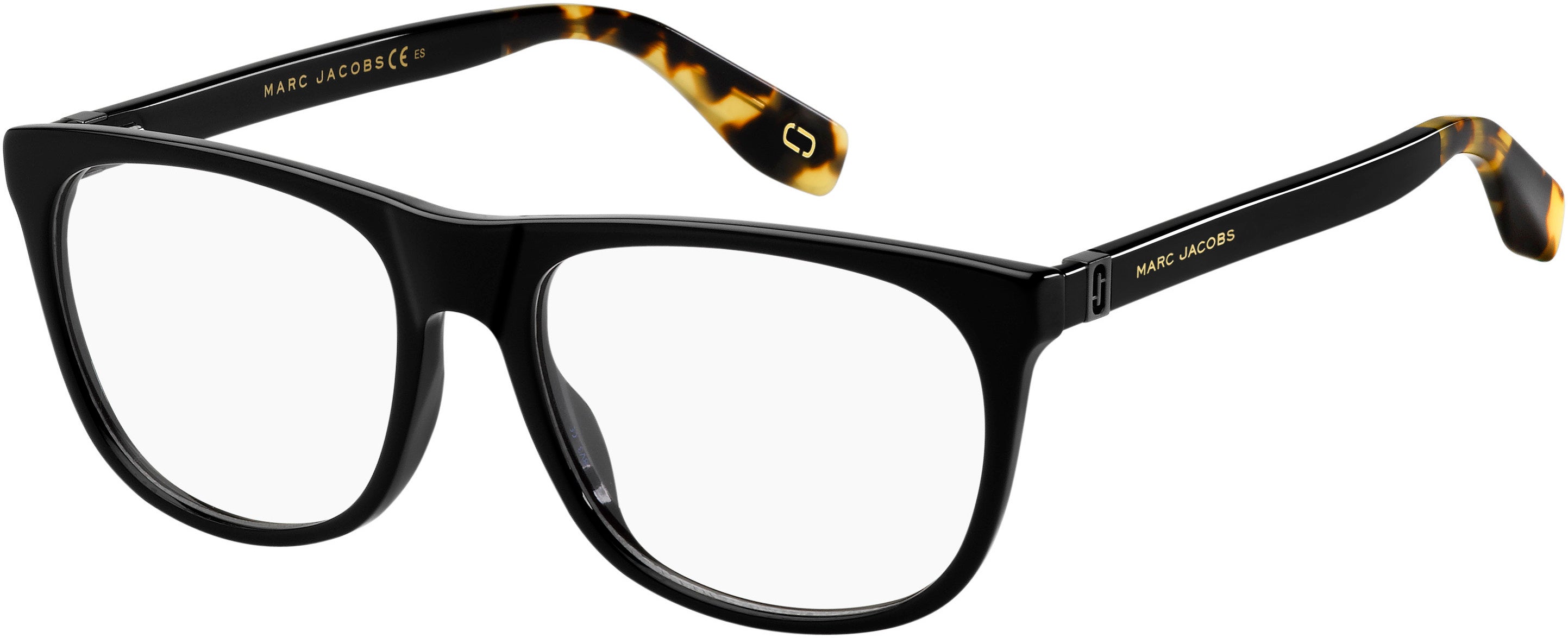 Marc Jacobs Marc 353 Rectangular Eyeglasses 0807-0807  Black (00 Demo Lens)