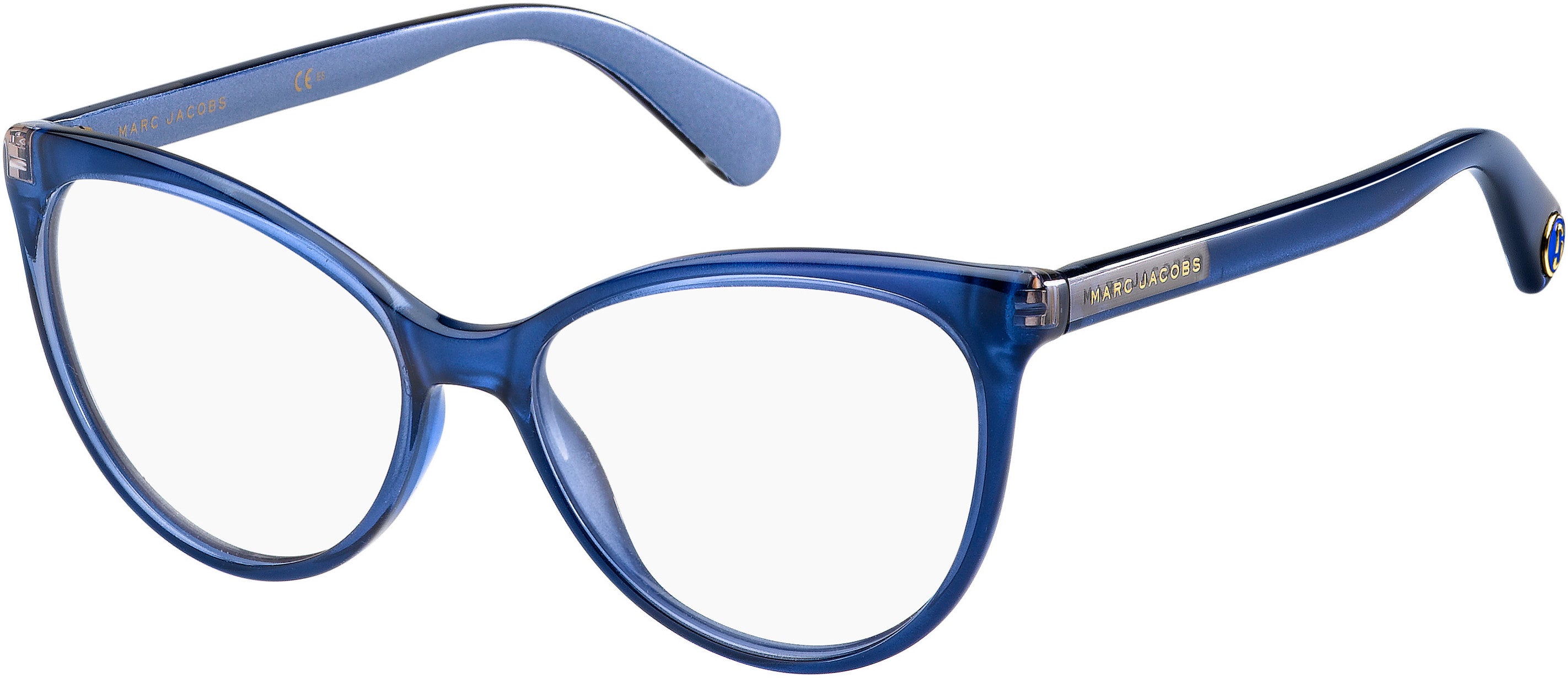 Marc Jacobs Marc 365 Cat Eye/butterfly Eyeglasses 0PJP-0PJP  Blue (00 Demo Lens)