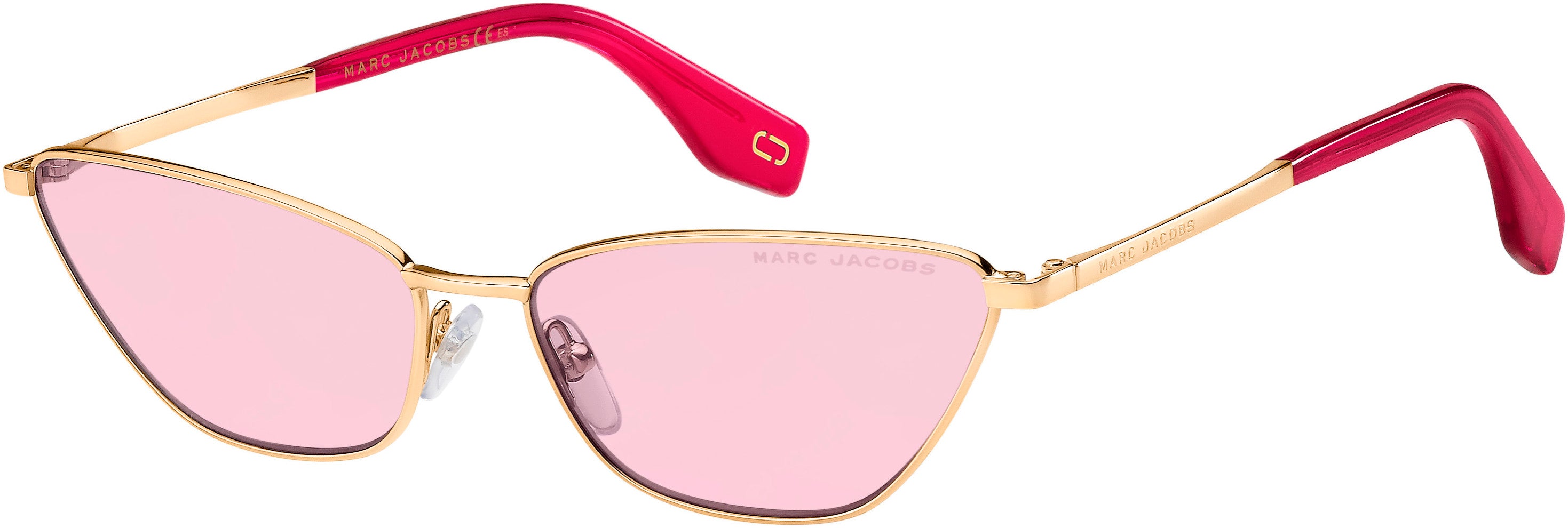 Marc Jacobs Marc 369/S Cat Eye/butterfly Sunglasses 035J-035J  Pink (U1 Pink)