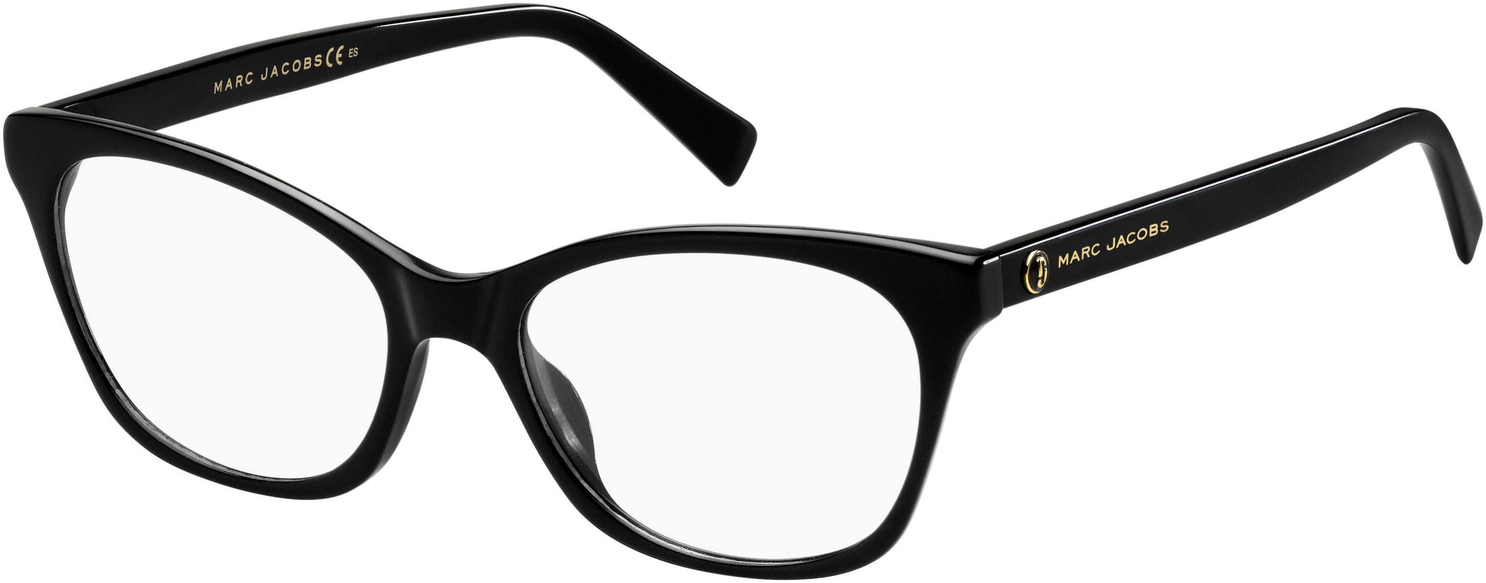 Marc Jacobs Marc 379 Cat Eye/butterfly Eyeglasses 0807-0807  Black (00 Demo Lens)