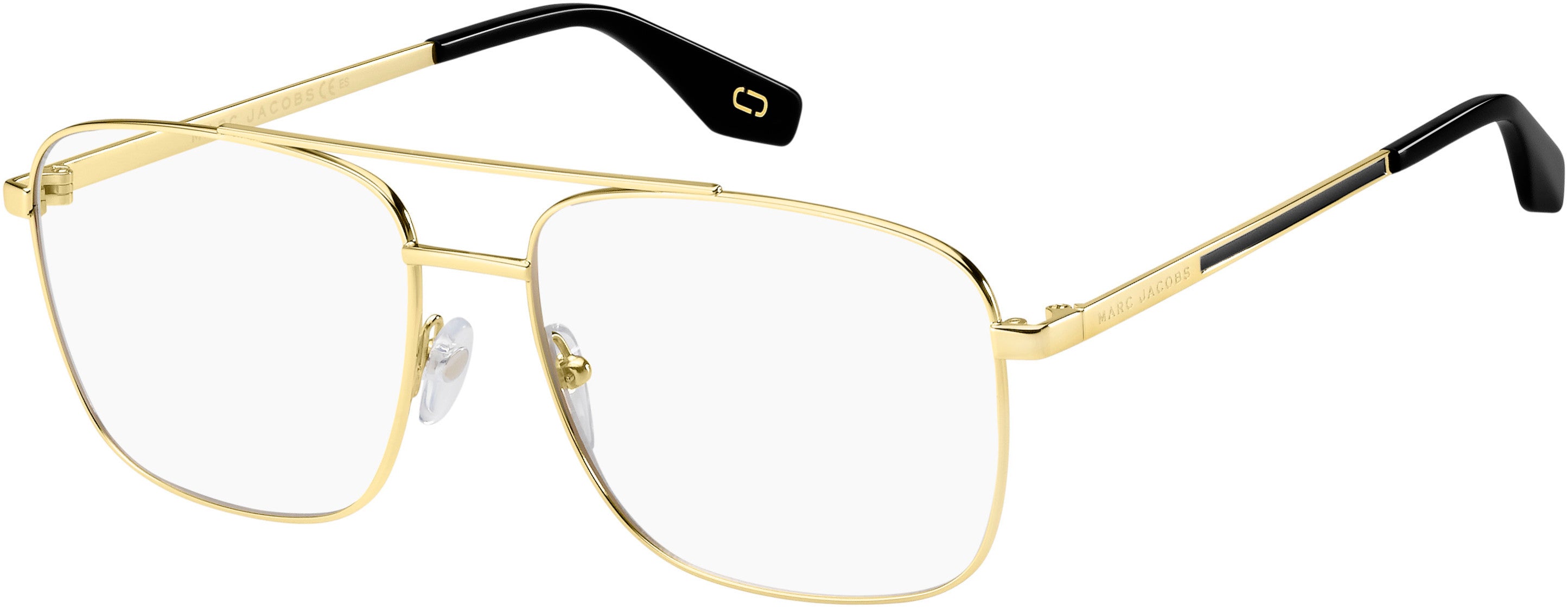 Marc Jacobs Marc 391 Square Eyeglasses 0J5G-0J5G  Gold (00 Demo Lens)