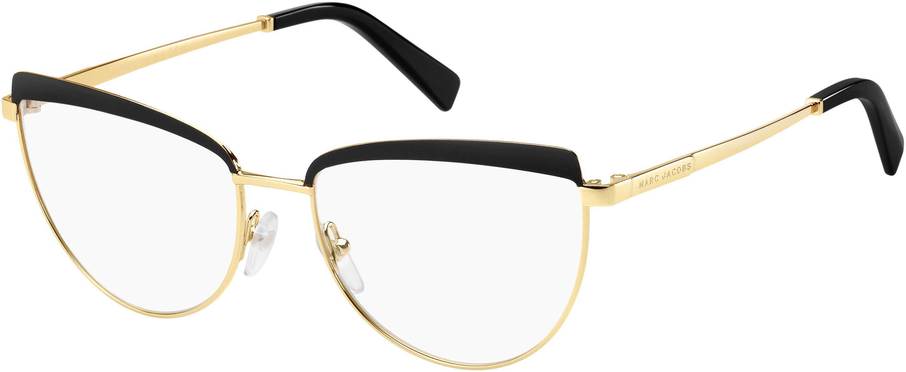 Marc Jacobs Marc 401 Cat Eye/butterfly Eyeglasses 0807-0807  Black (00 Demo Lens)
