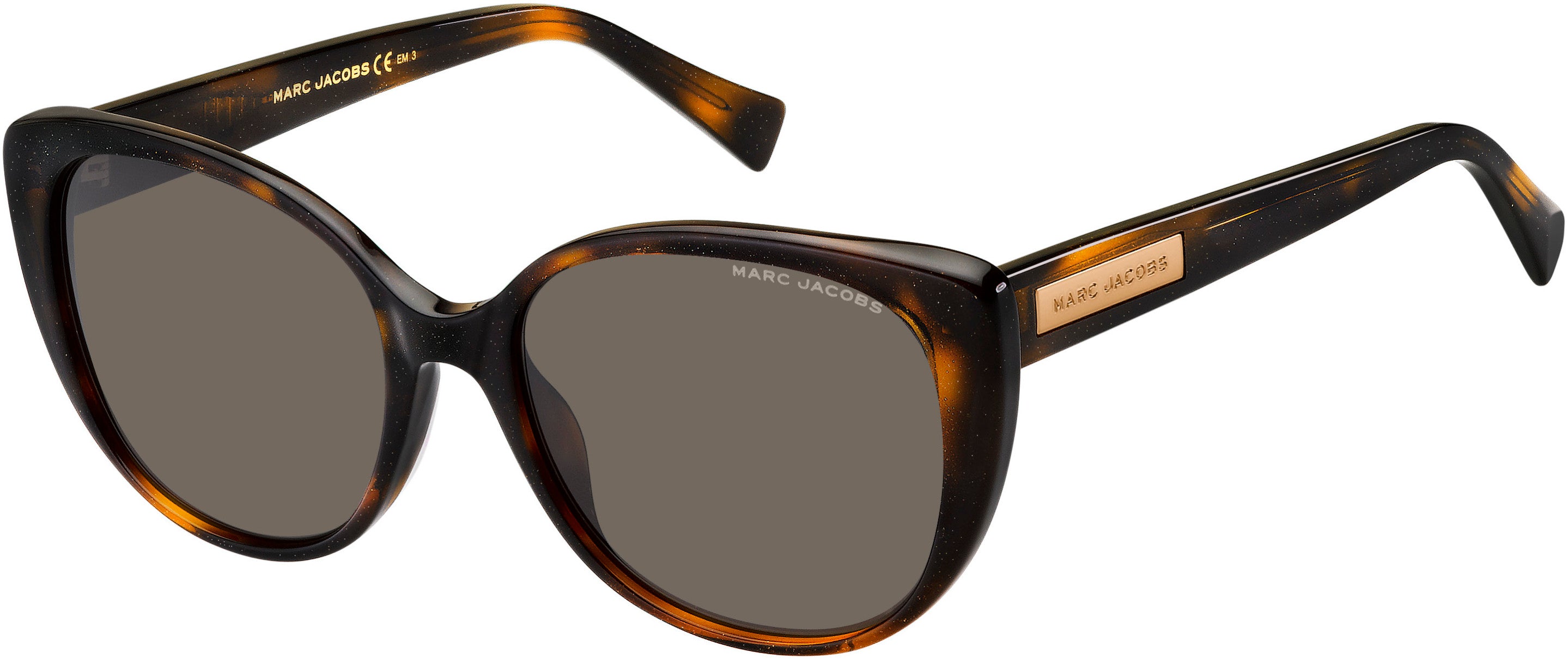 Marc Jacobs Marc 421/S Cat Eye/butterfly Sunglasses 0DXH-0DXH  Havana Bwglgd (IR Gray)