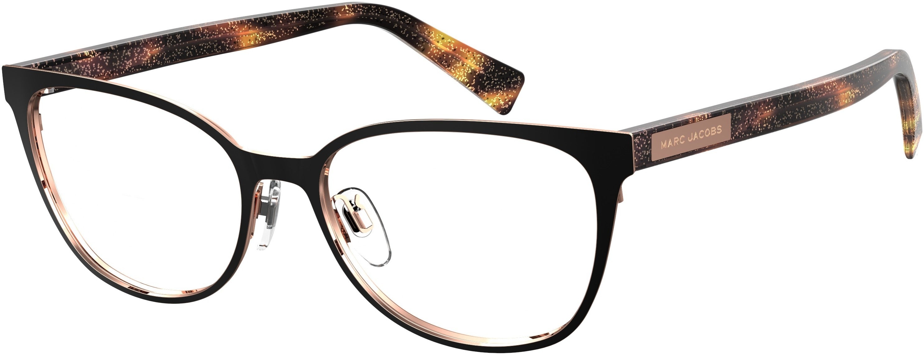 Marc Jacobs Marc 427 Rectangular Eyeglasses 0807-0807  Black (00 Demo Lens)