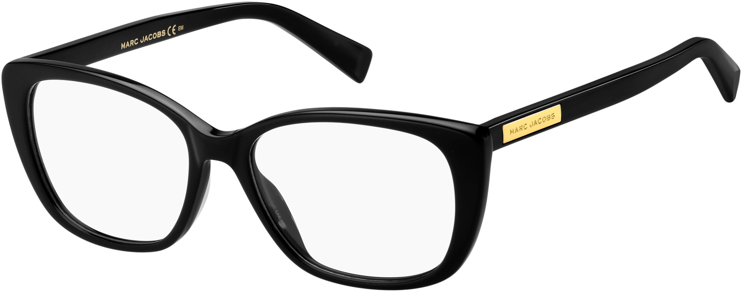 Marc Jacobs Marc 428 Square Eyeglasses 0807-0807  Black (00 Demo Lens)