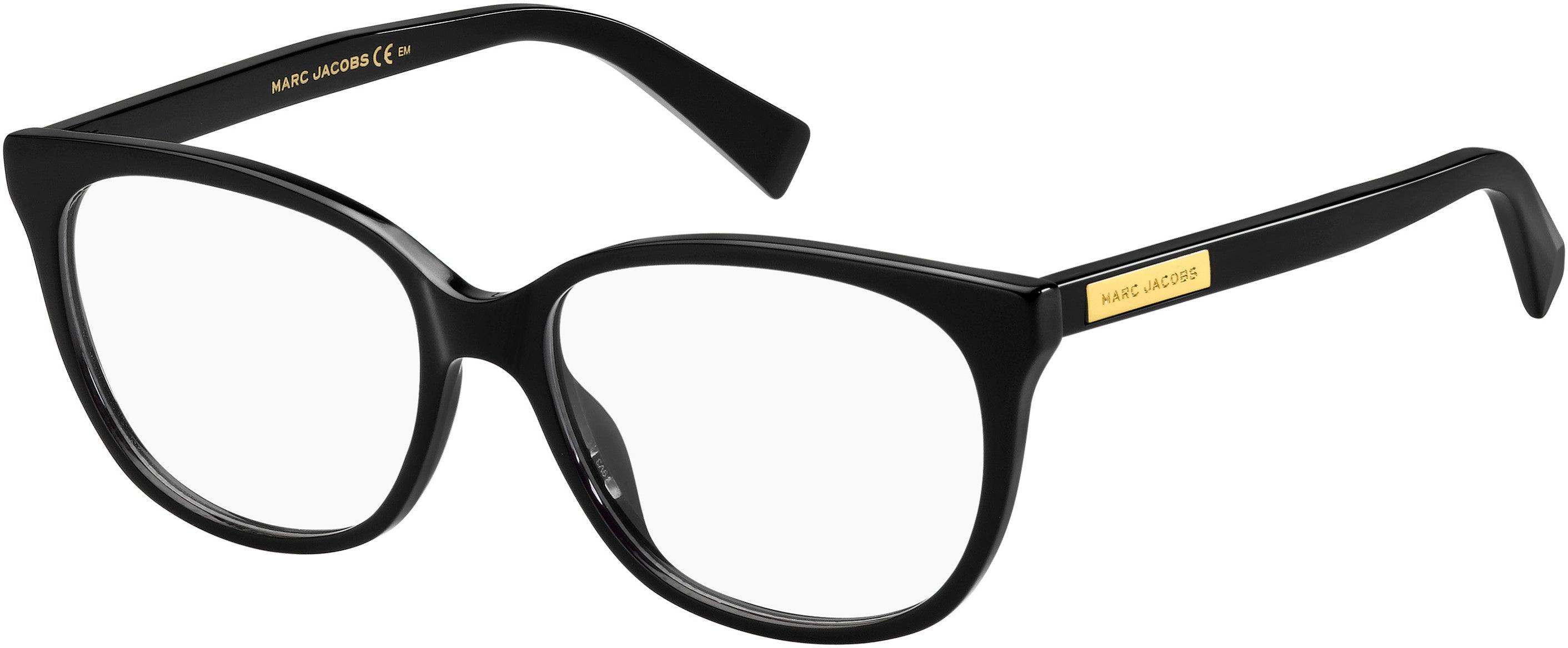 Marc Jacobs Marc 430 Cat Eye/butterfly Eyeglasses 0807-0807  Black (00 Demo Lens)