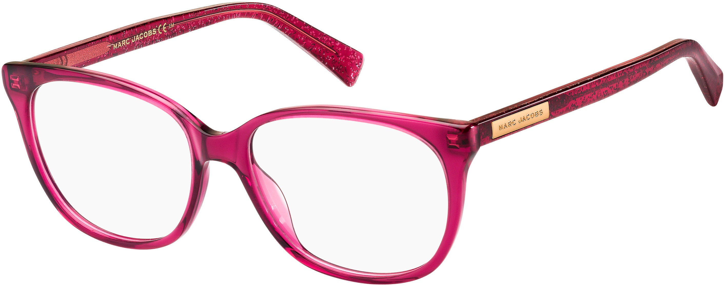 Marc Jacobs Marc 430 Cat Eye/butterfly Eyeglasses 08CQ-08CQ  Cherry (00 Demo Lens)