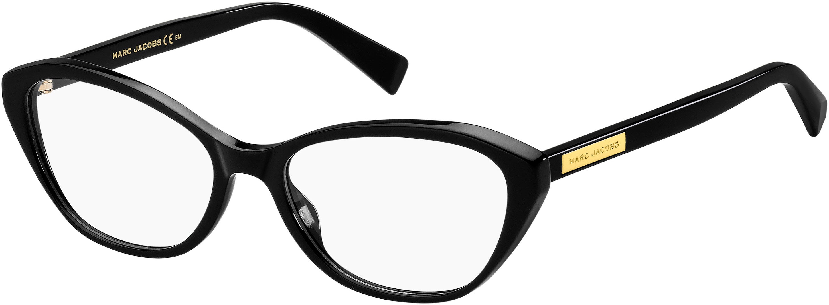 Marc Jacobs Marc 431 Cat Eye/butterfly Eyeglasses 0807-0807  Black (00 Demo Lens)