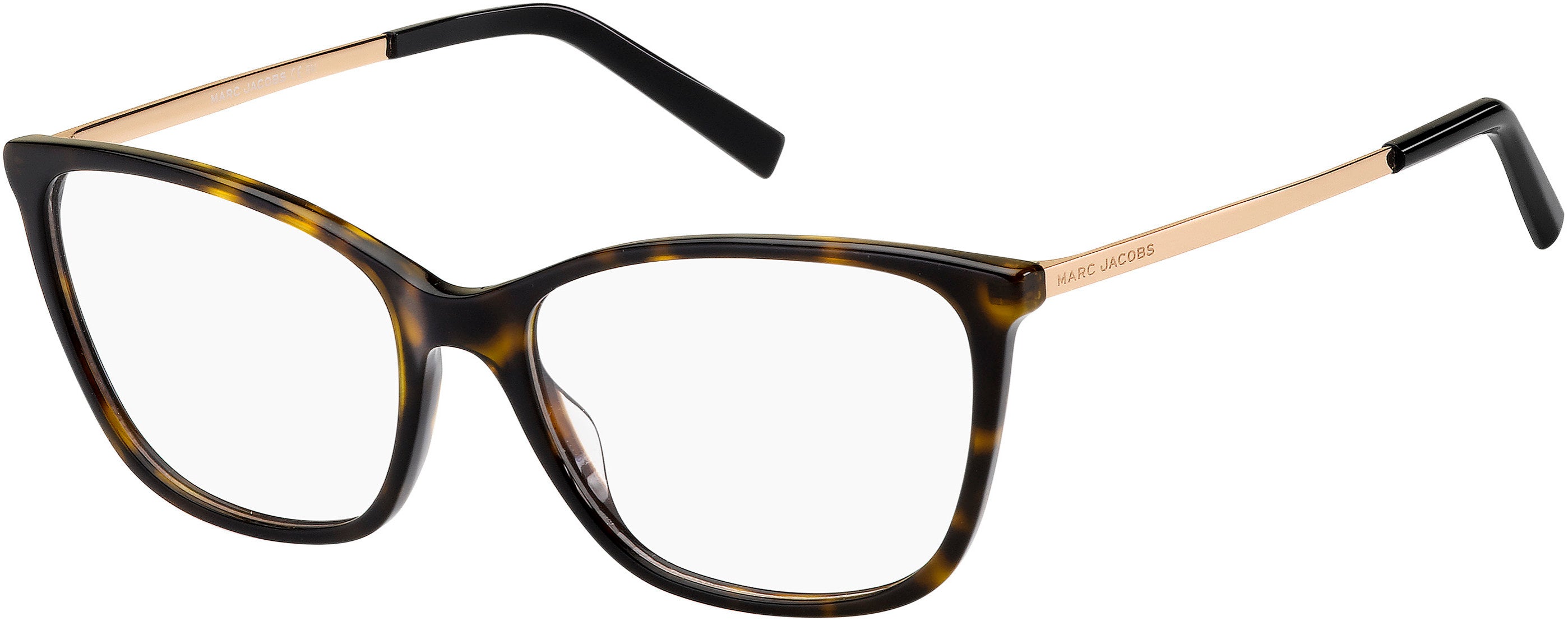 Marc Jacobs Marc 436/N Cat Eye/butterfly Eyeglasses 0086-0086  Dark Havana (00 Demo Lens)