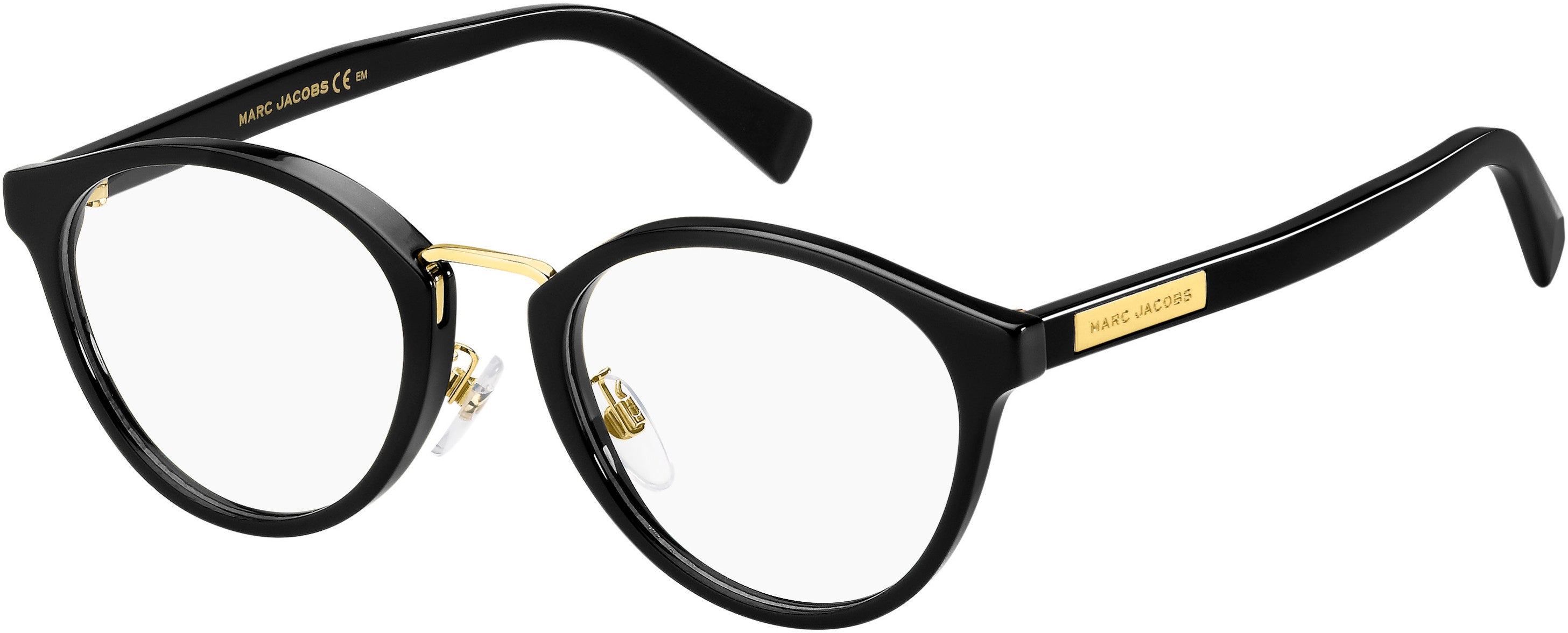 Marc Jacobs Marc 443/F Tea Cup Eyeglasses 0807-0807  Black (00 Demo Lens)