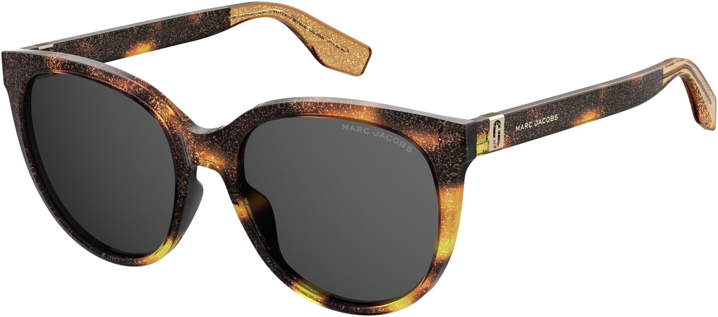 Marc Jacobs Marc 445/S Oval Modified Sunglasses 0DXH-0DXH  Havana Bwglgd (IR Gray)