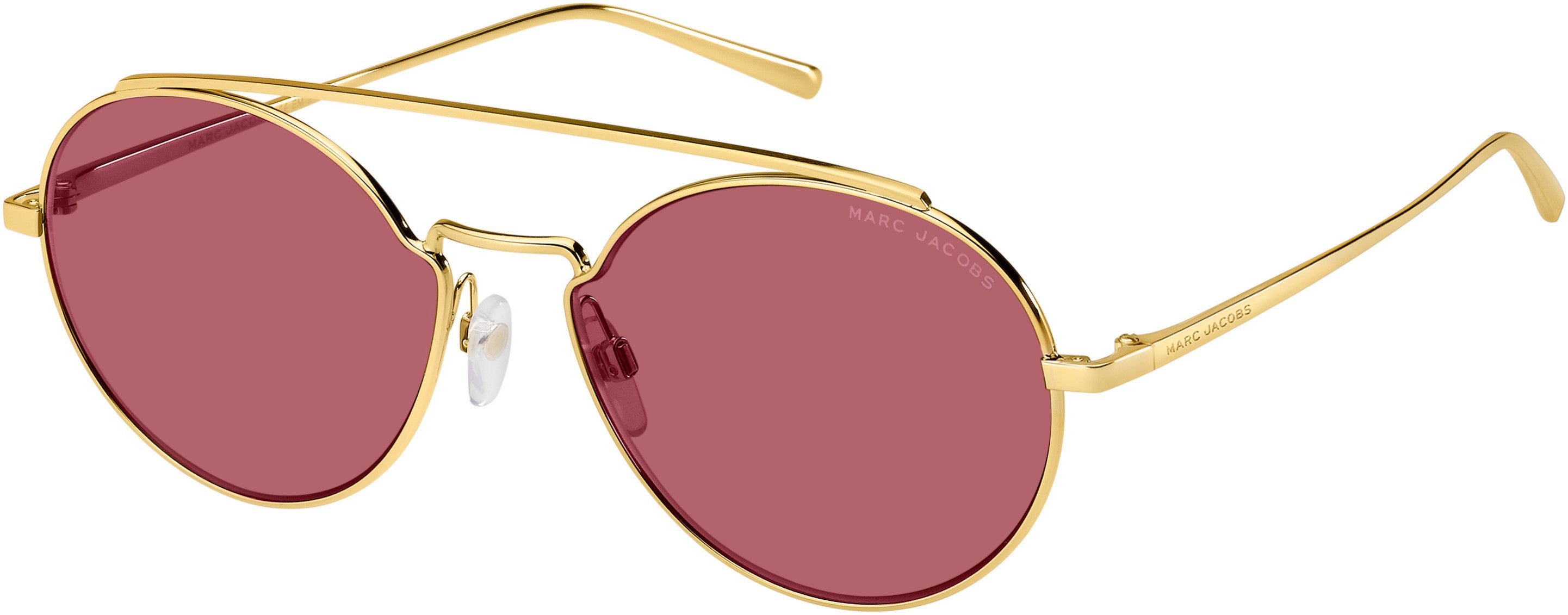 Marc Jacobs Marc 456/S Special Shape Sunglasses 0J5G-0J5G  Gold (ZK Red Antireflex)