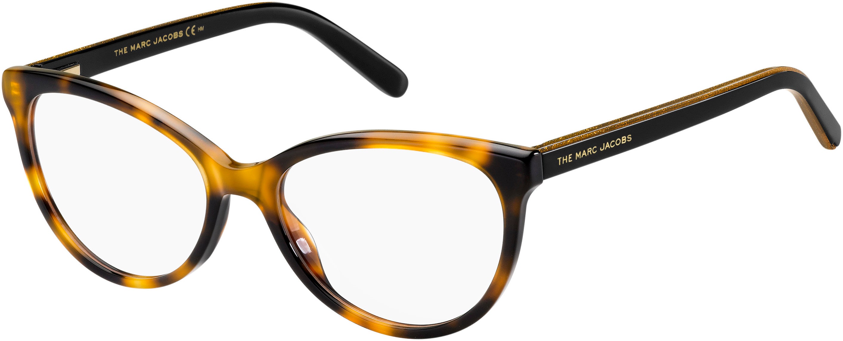 Marc Jacobs Marc 463 Cat Eye/butterfly Eyeglasses 0086-0086  Dark Havana (00 Demo Lens)