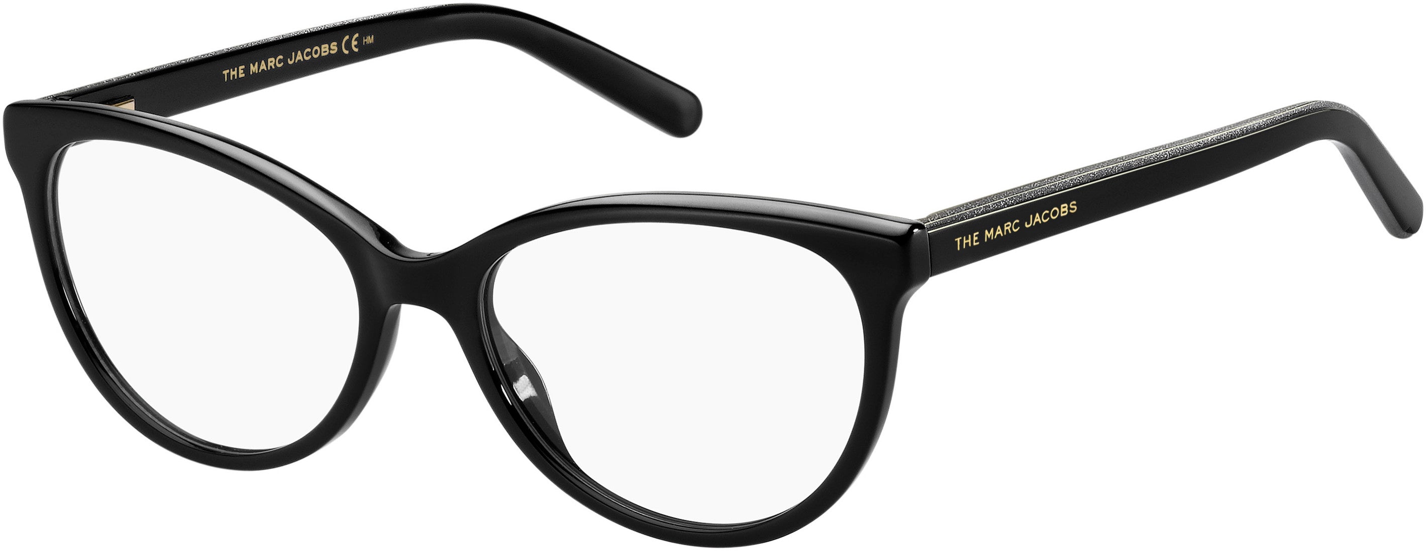 Marc Jacobs Marc 463 Cat Eye/butterfly Eyeglasses 0807-0807  Black (00 Demo Lens)