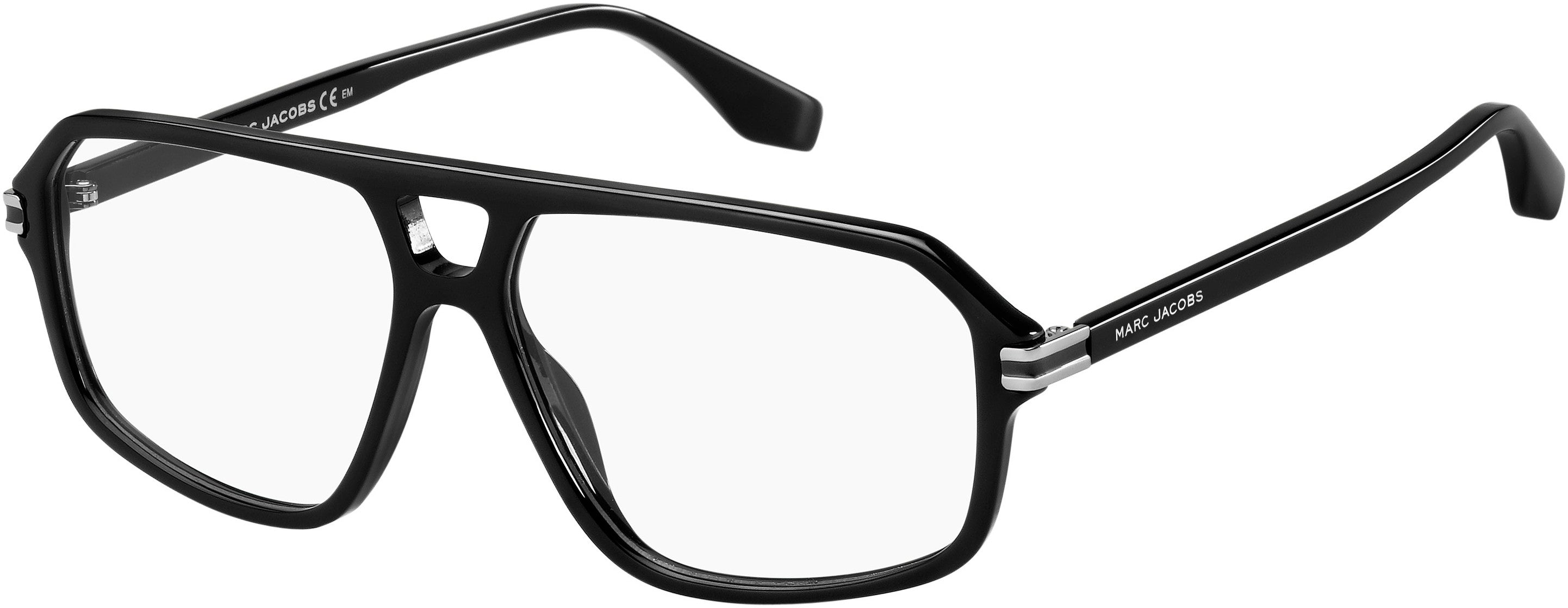 Marc Jacobs Marc 471 Rectangular Eyeglasses 0807-0807  Black (00 Demo Lens)