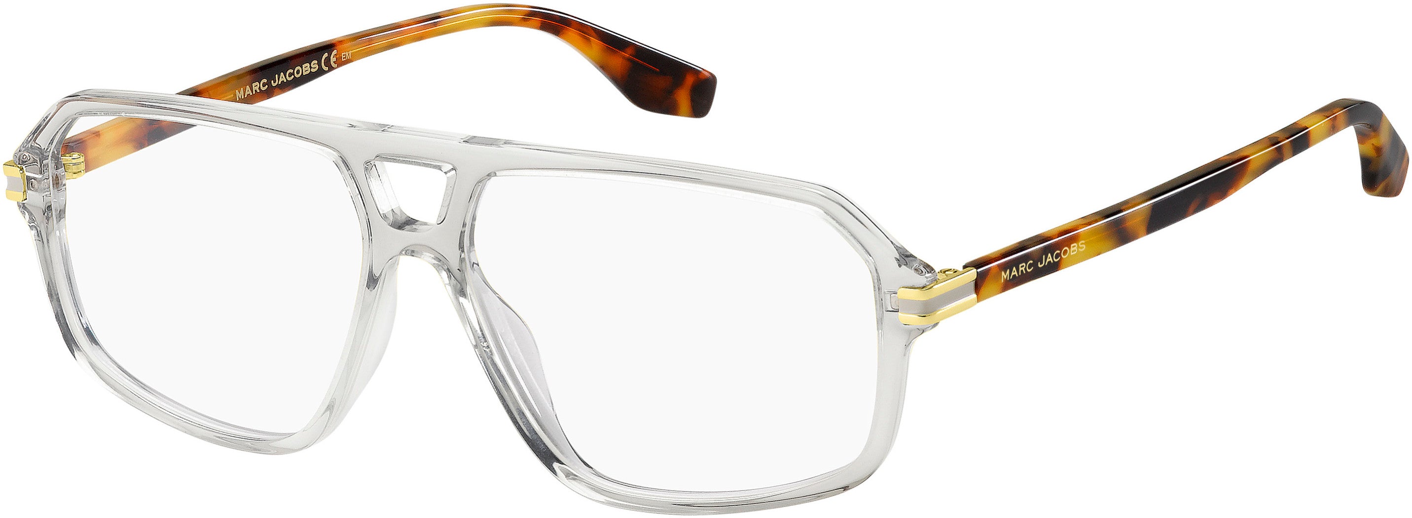 Marc Jacobs Marc 471 Rectangular Eyeglasses 0ACI-0ACI  Gray Bksptd (00 Demo Lens)