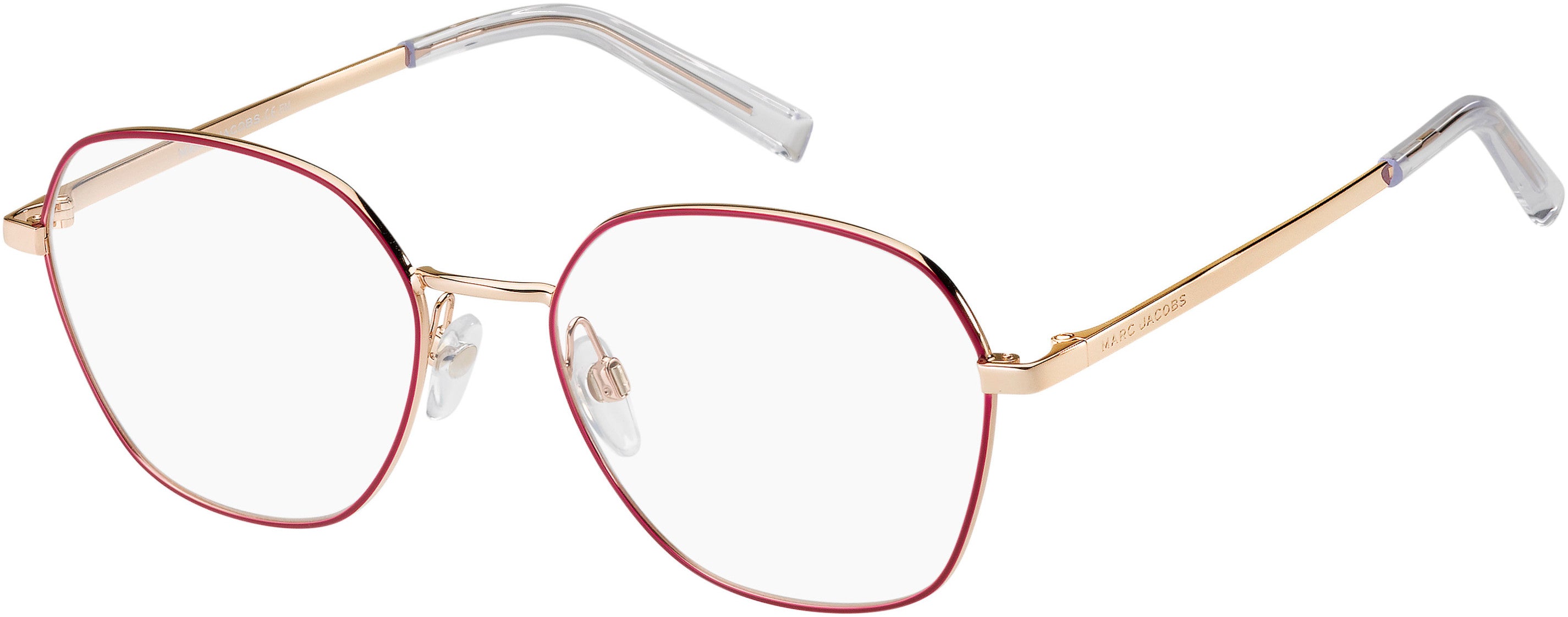 Marc Jacobs Marc 476/G/n Special Shape Eyeglasses 0BSL-0BSL  Fuchsia Gold (00 Demo Lens)