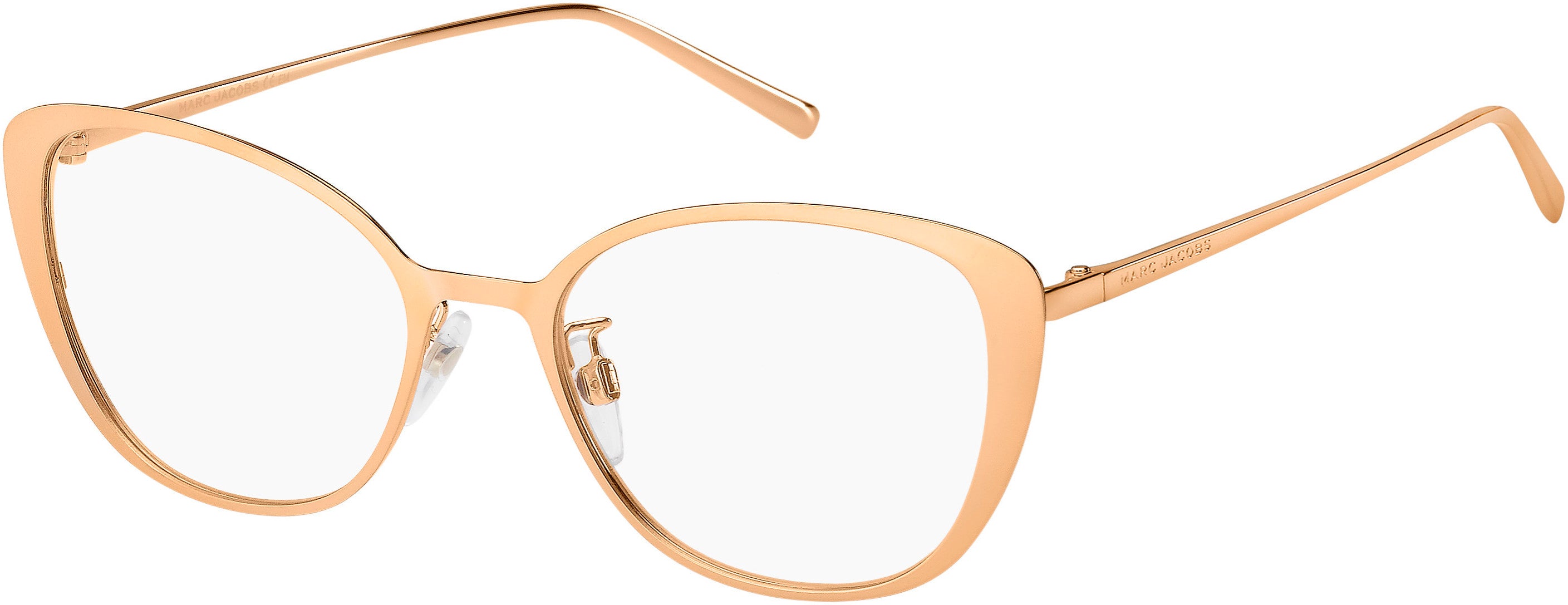 Marc Jacobs Marc 482/F Cat Eye/butterfly Eyeglasses 0DDB-0DDB  Gold Copper (00 Demo Lens)