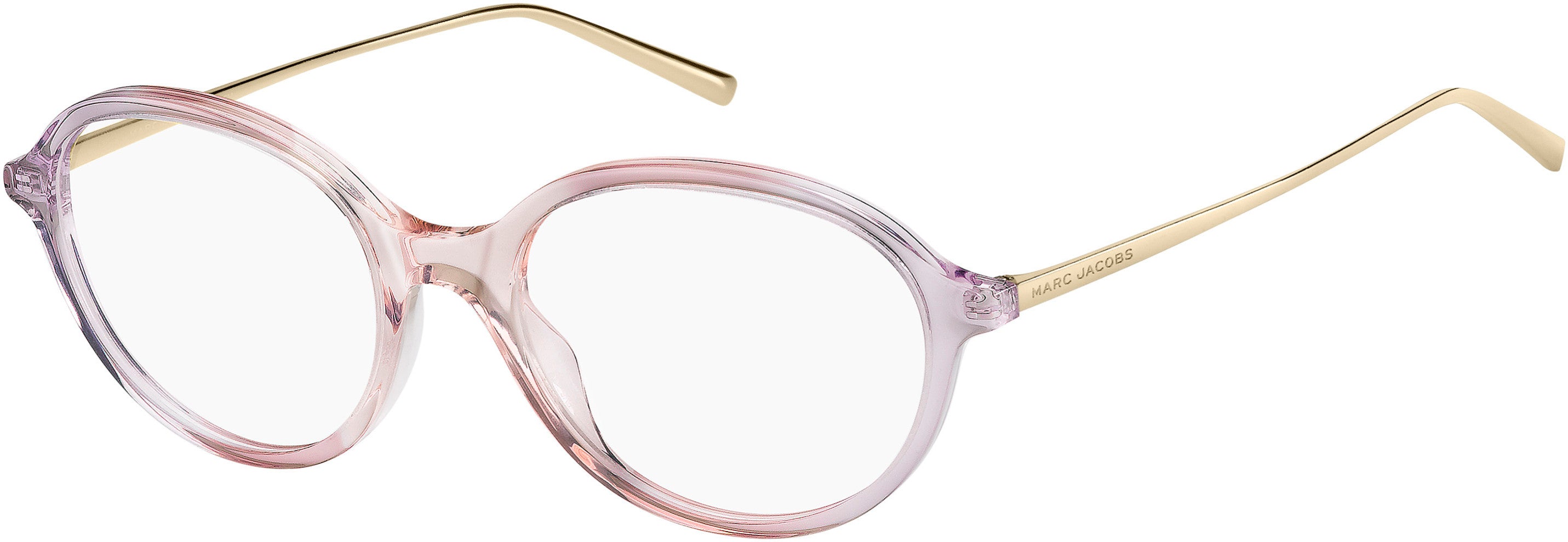 Marc Jacobs Marc 483 Oval Modified Eyeglasses 035J-035J  Pink (00 Demo Lens)