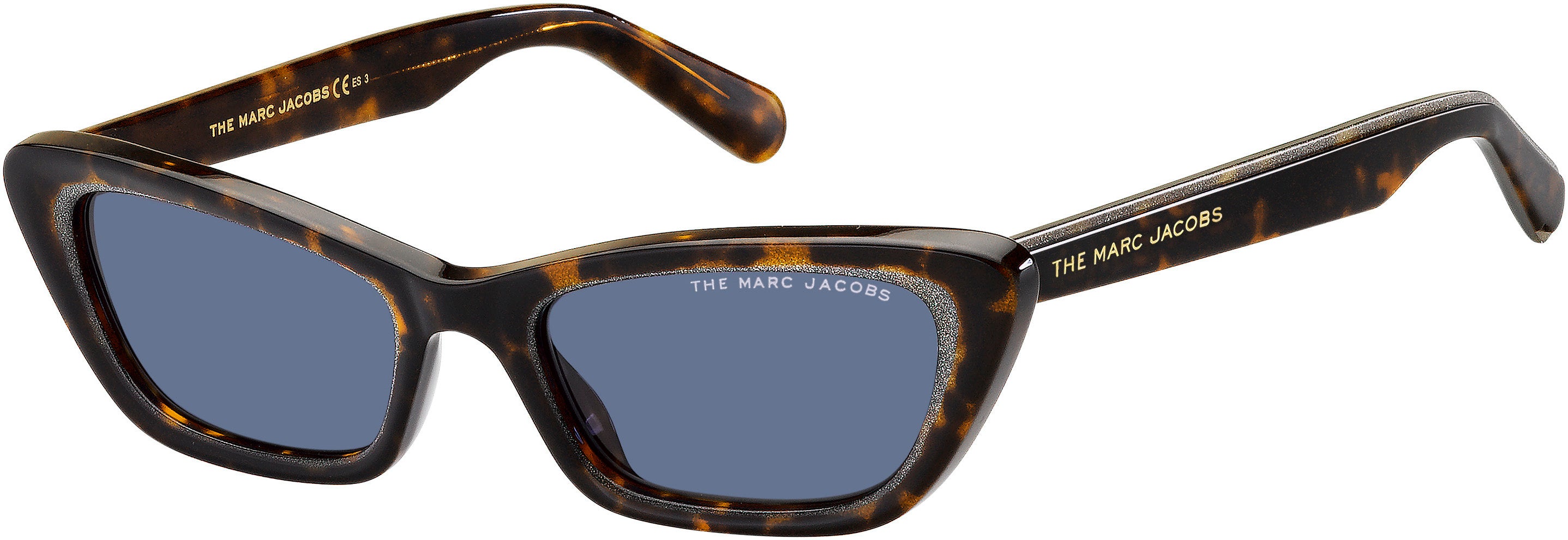 Marc Jacobs Marc 499/S Cat Eye/butterfly Sunglasses 0DXH-0DXH  Havana Bwglgd (KU Blue)