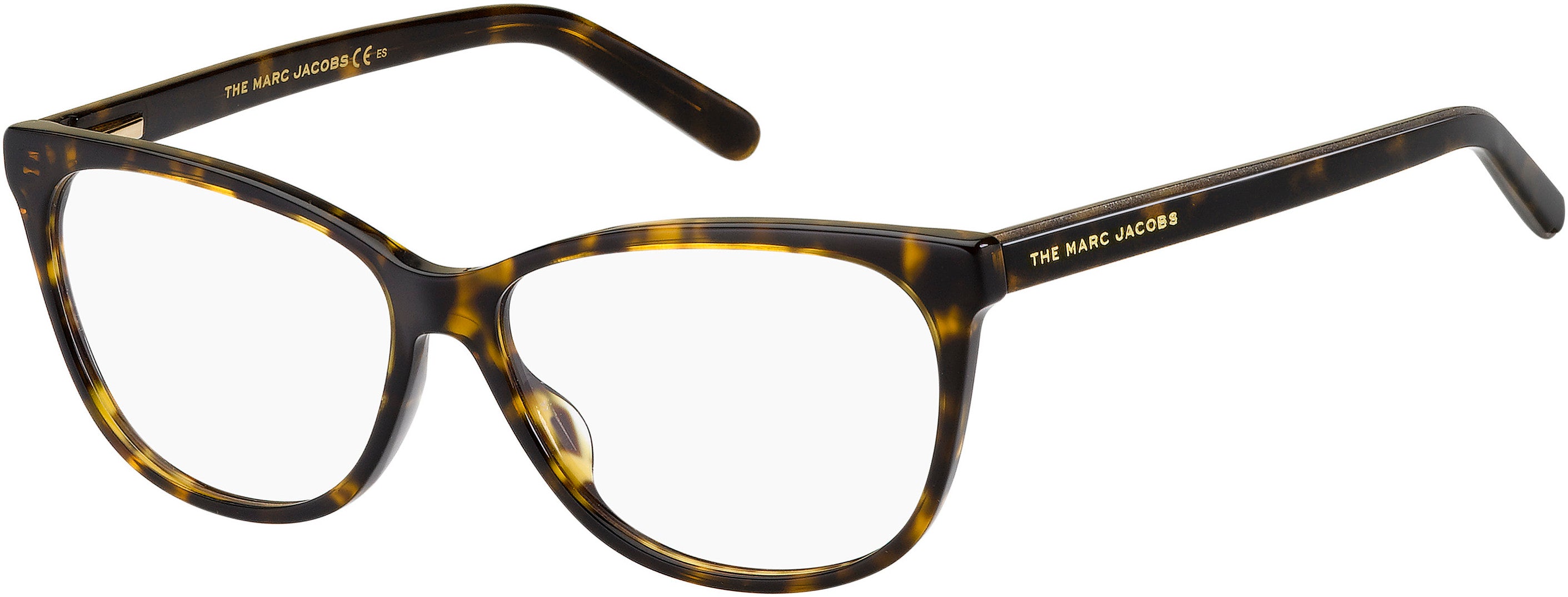 Marc Jacobs Marc 502 Cat Eye/butterfly Eyeglasses 0086-0086  Dark Havana (00 Demo Lens)