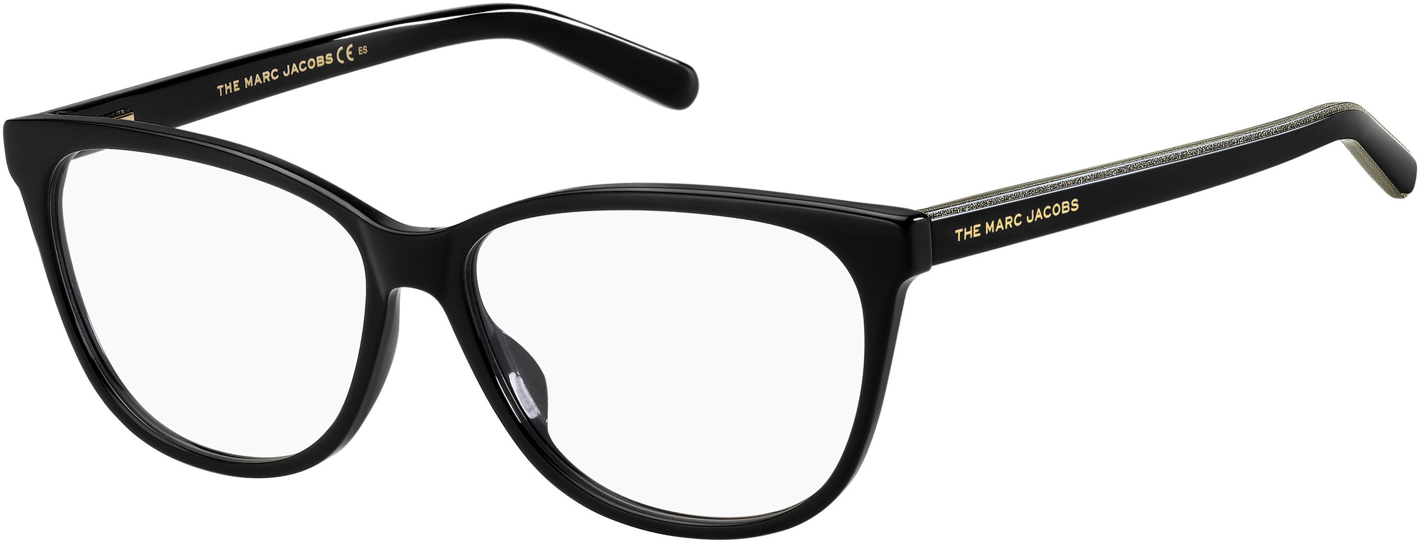 Marc Jacobs Marc 502 Cat Eye/butterfly Eyeglasses 0807-0807  Black (00 Demo Lens)