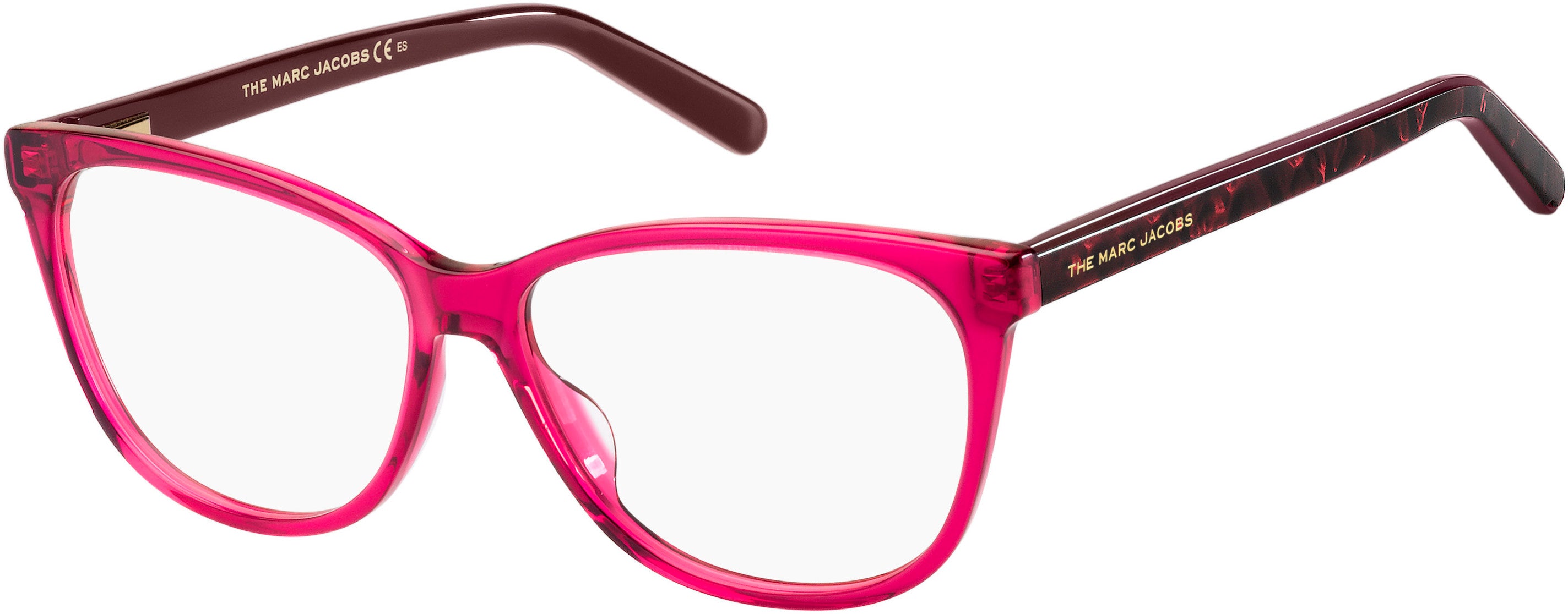 Marc Jacobs Marc 502 Cat Eye/butterfly Eyeglasses 0LHF-0LHF  Opal Burgundy (00 Demo Lens)