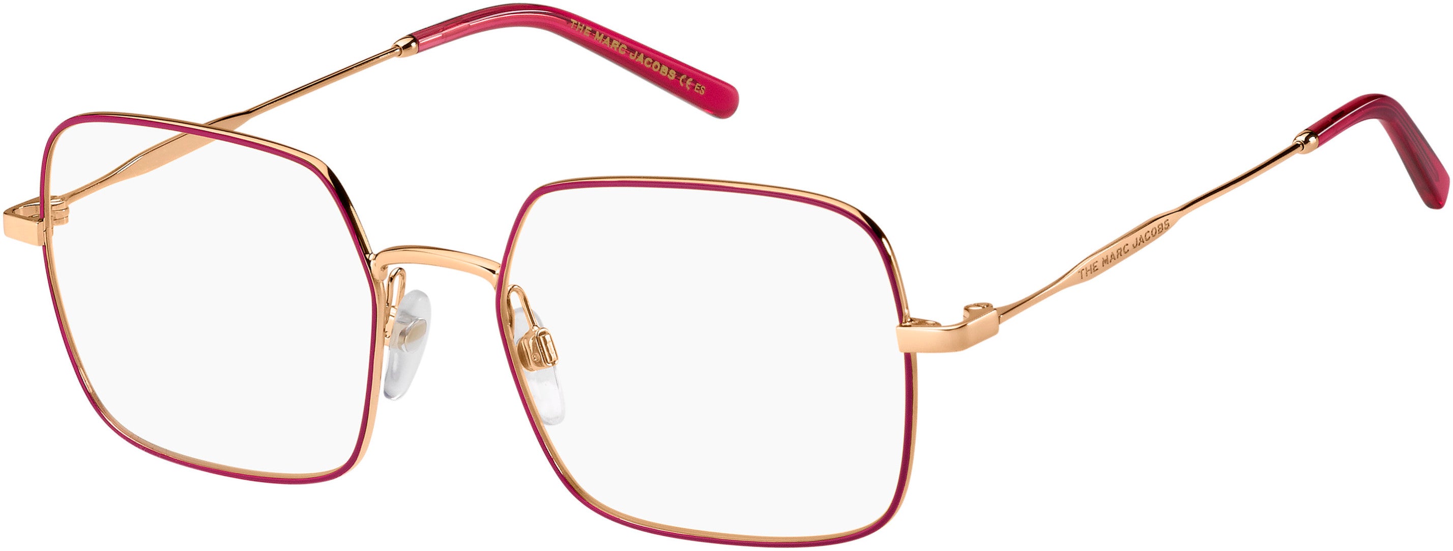Marc Jacobs Marc 507 Square Eyeglasses 0YEP-0YEP  Light Gdredbl (00 Demo Lens)