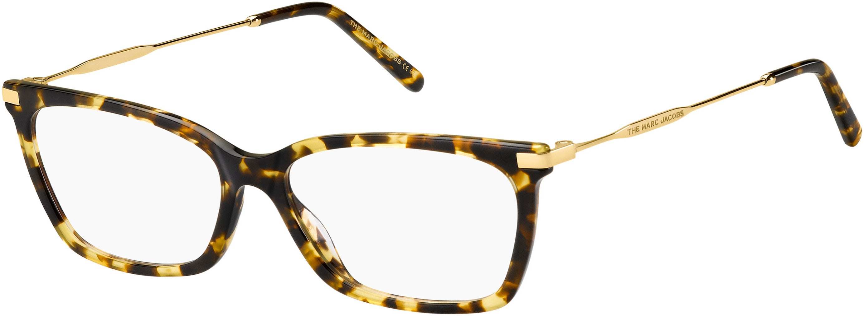 Marc Jacobs Marc 508 Rectangular Eyeglasses 02IK-02IK  Havana Gold (00 Demo Lens)