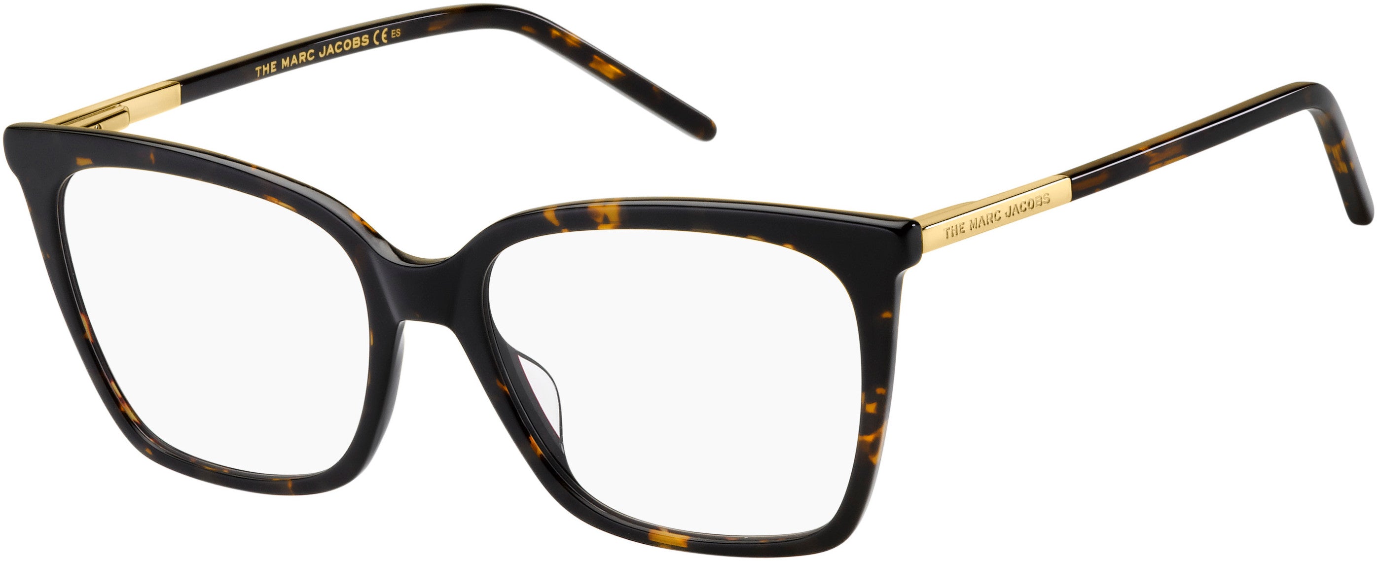 Marc Jacobs Marc 510 Cat Eye/butterfly Eyeglasses 0086-0086  Dark Havana (00 Demo Lens)